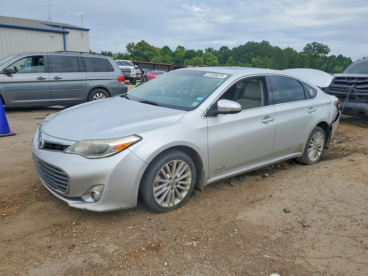 2013 Toyota Avalon Hybrid Limited Серебряный vin: 4T1BD1EB1DU004291