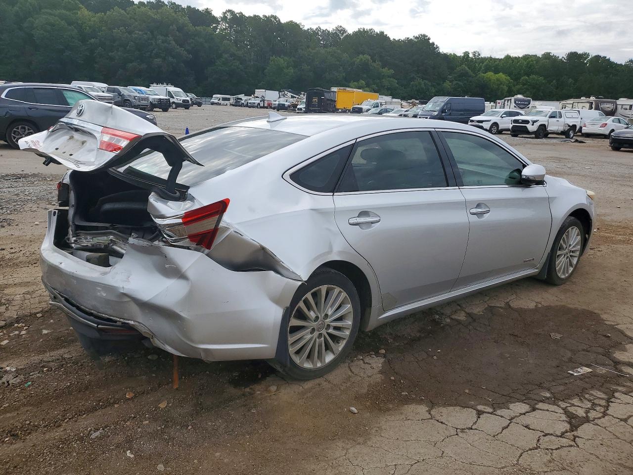 2013 Toyota Avalon Hybrid Limited Silver vin: 4T1BD1EB1DU004291