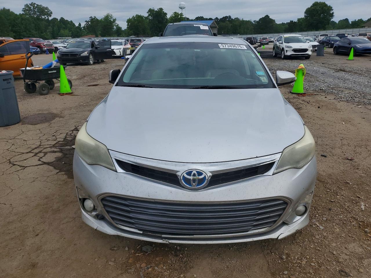 2013 Toyota Avalon Hybrid Limited Silver vin: 4T1BD1EB1DU004291