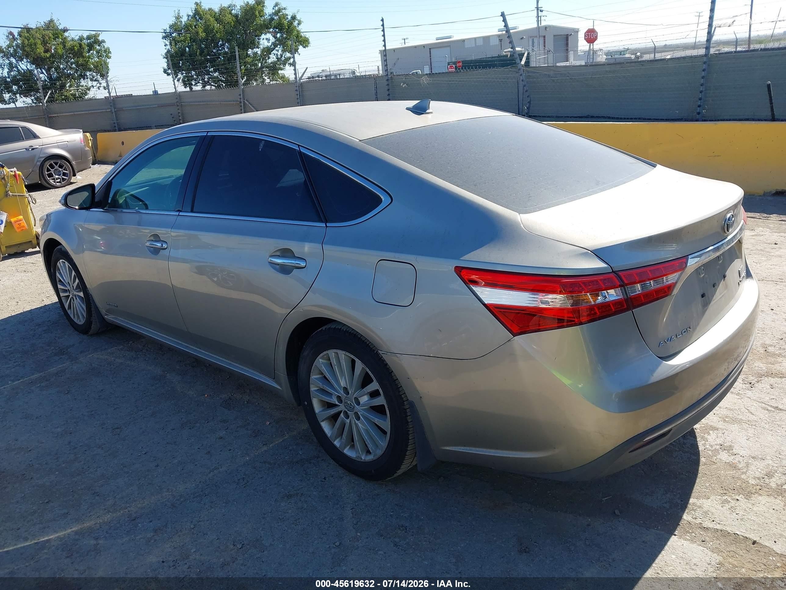 2013 Toyota Avalon Hybrid Limited Gray vin: 4T1BD1EB1DU007773