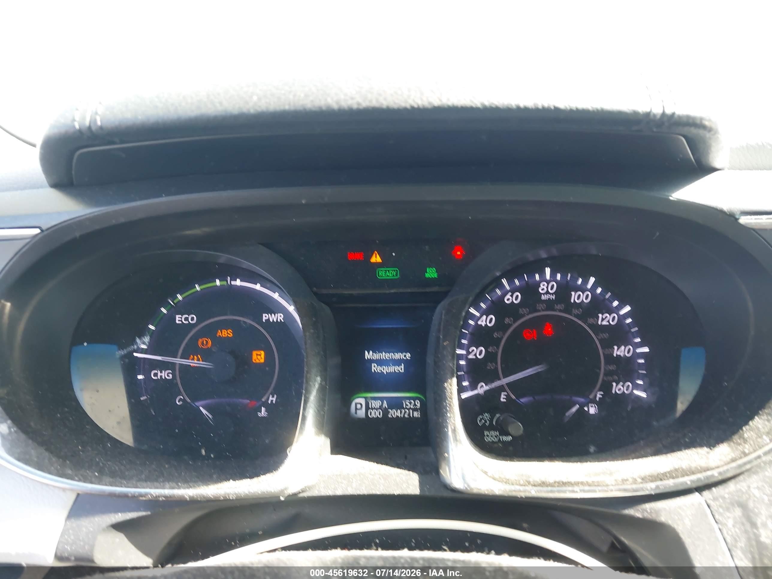 2013 Toyota Avalon Hybrid Limited Gray vin: 4T1BD1EB1DU007773