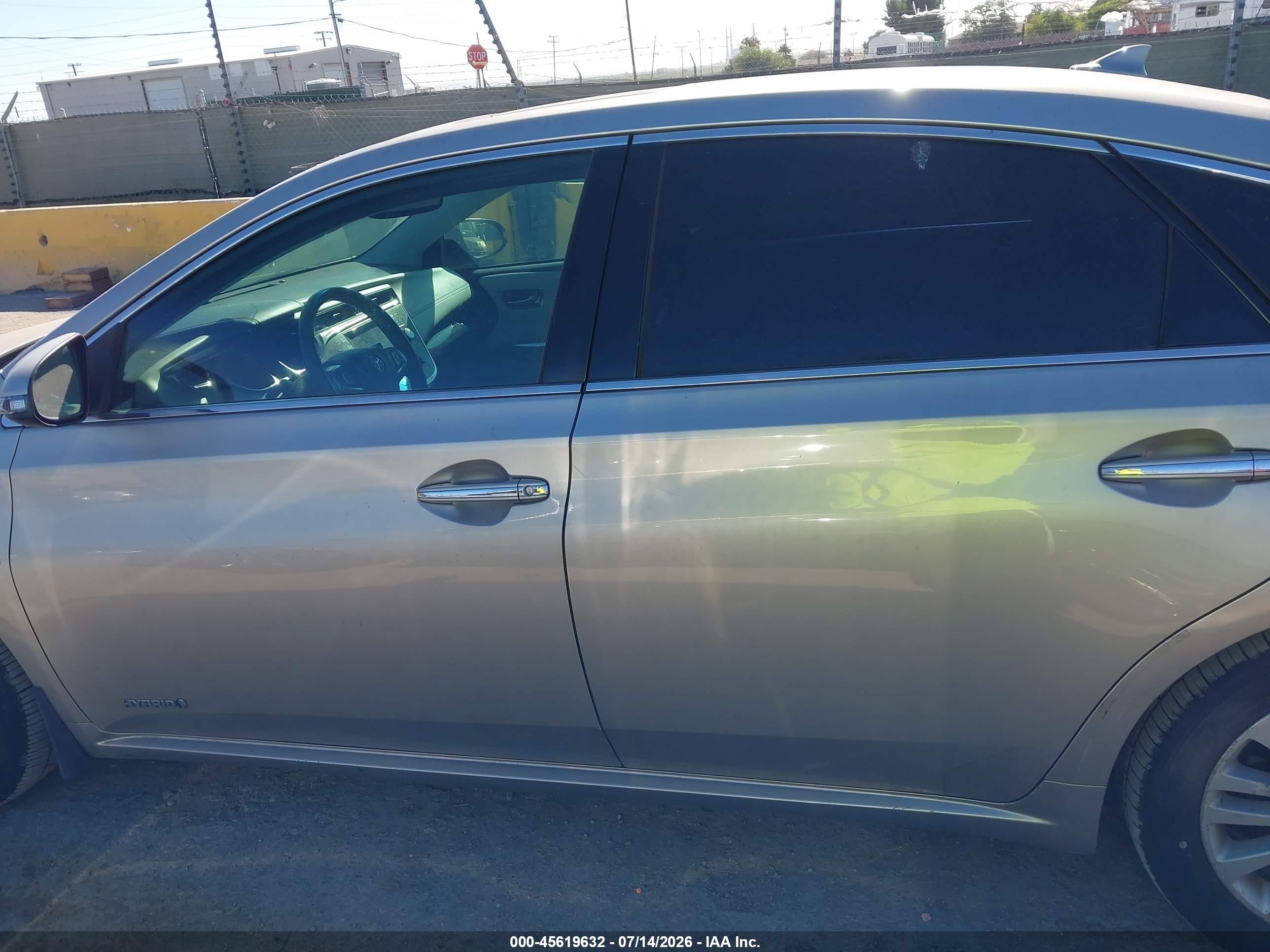 2013 Toyota Avalon Hybrid Limited Gray vin: 4T1BD1EB1DU007773