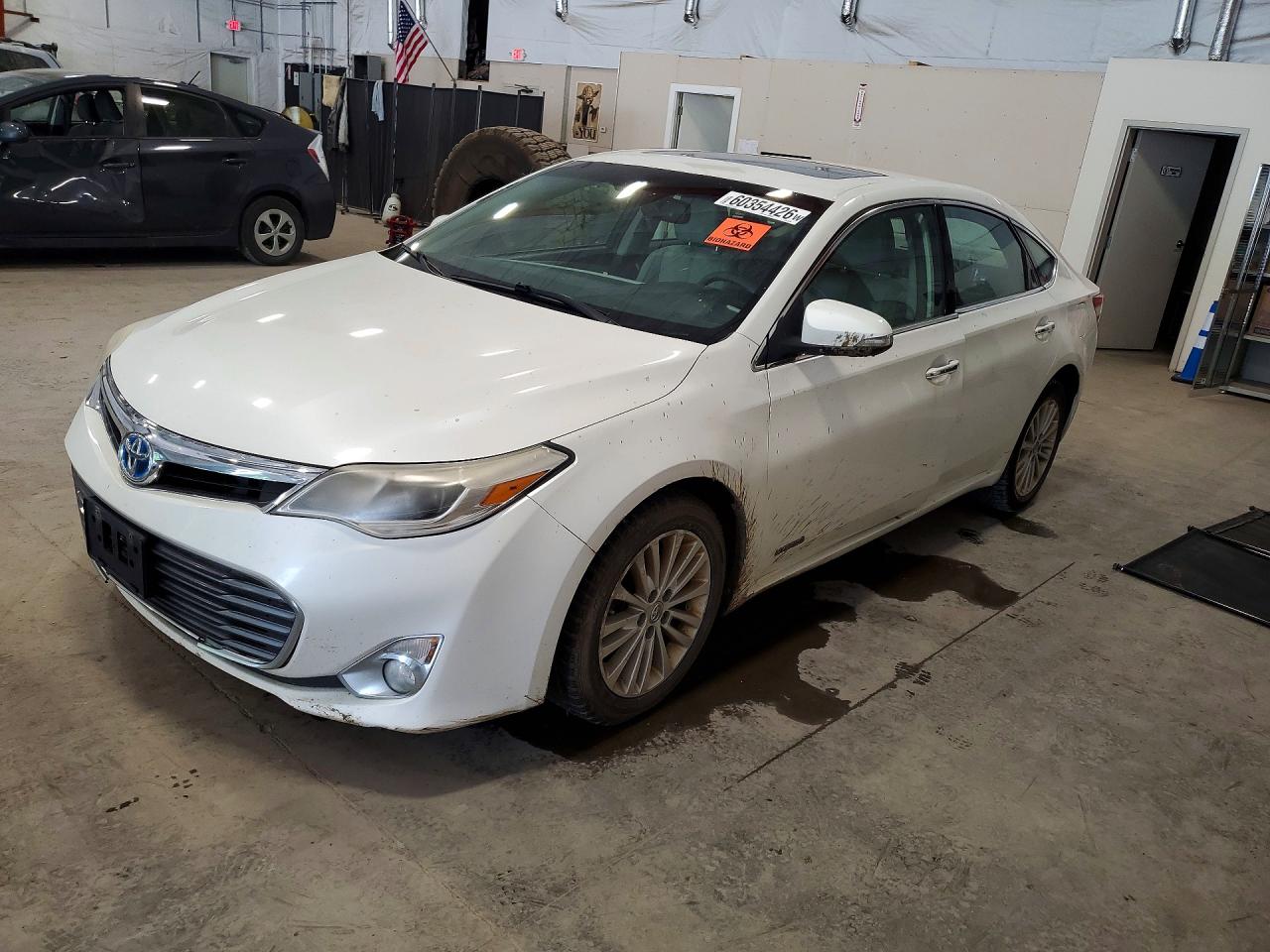 2013 Toyota Avalon Hybrid Xle Touring White vin: 4T1BD1EB1DU010799