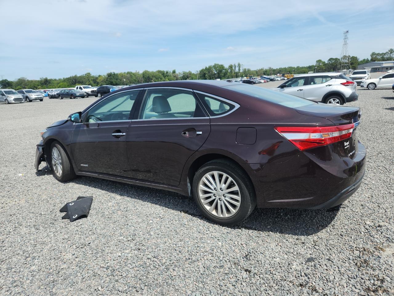 2013 Toyota Avalon Hybrid Xle Touring Burgundy vin: 4T1BD1EB1DU013119