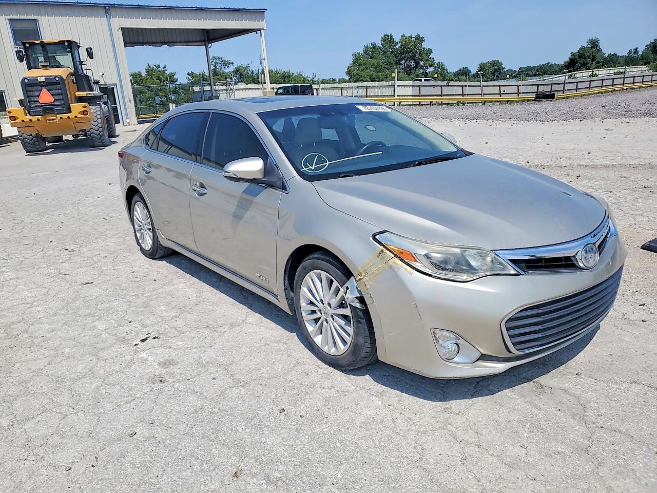 2013 Toyota Avalon Hybrid Limited Silver vin: 4T1BD1EB1DU015338