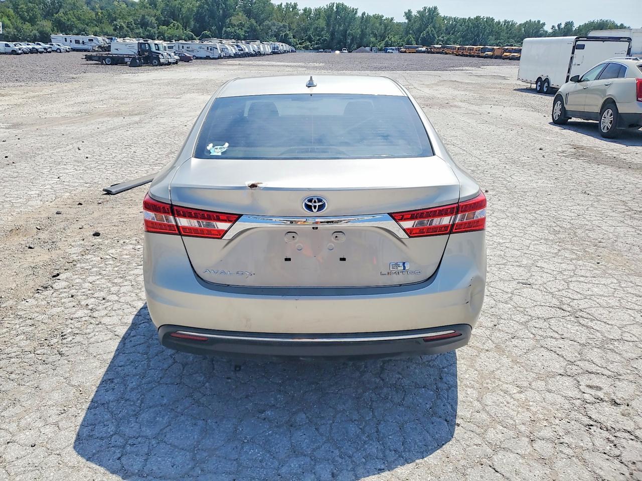 2013 Toyota Avalon Hybrid Limited Silver vin: 4T1BD1EB1DU015338