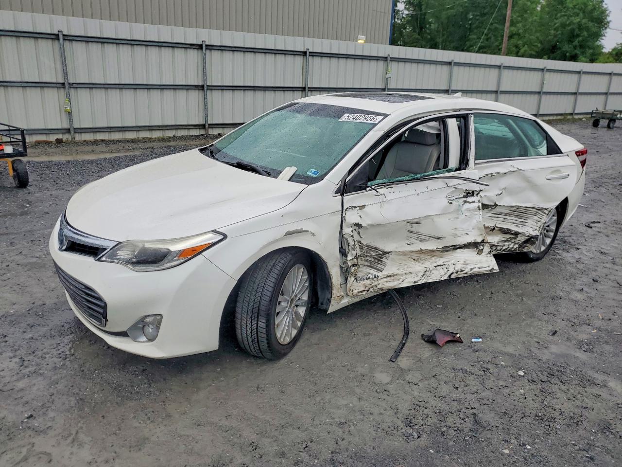 2013 Toyota Avalon Hybrid Limited White vin: 4T1BD1EB1DU016280