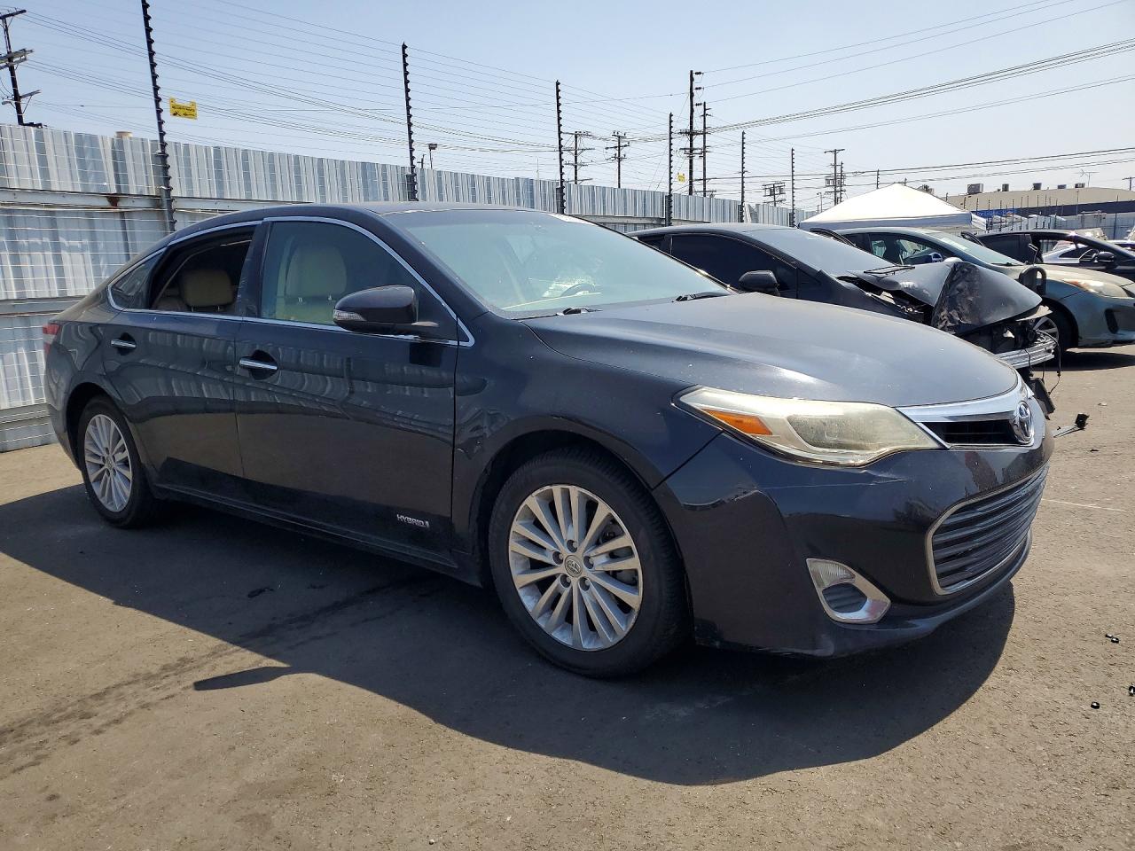 2014 Toyota Avalon Hybrid Xle Premium Black vin: 4T1BD1EB1EU019861