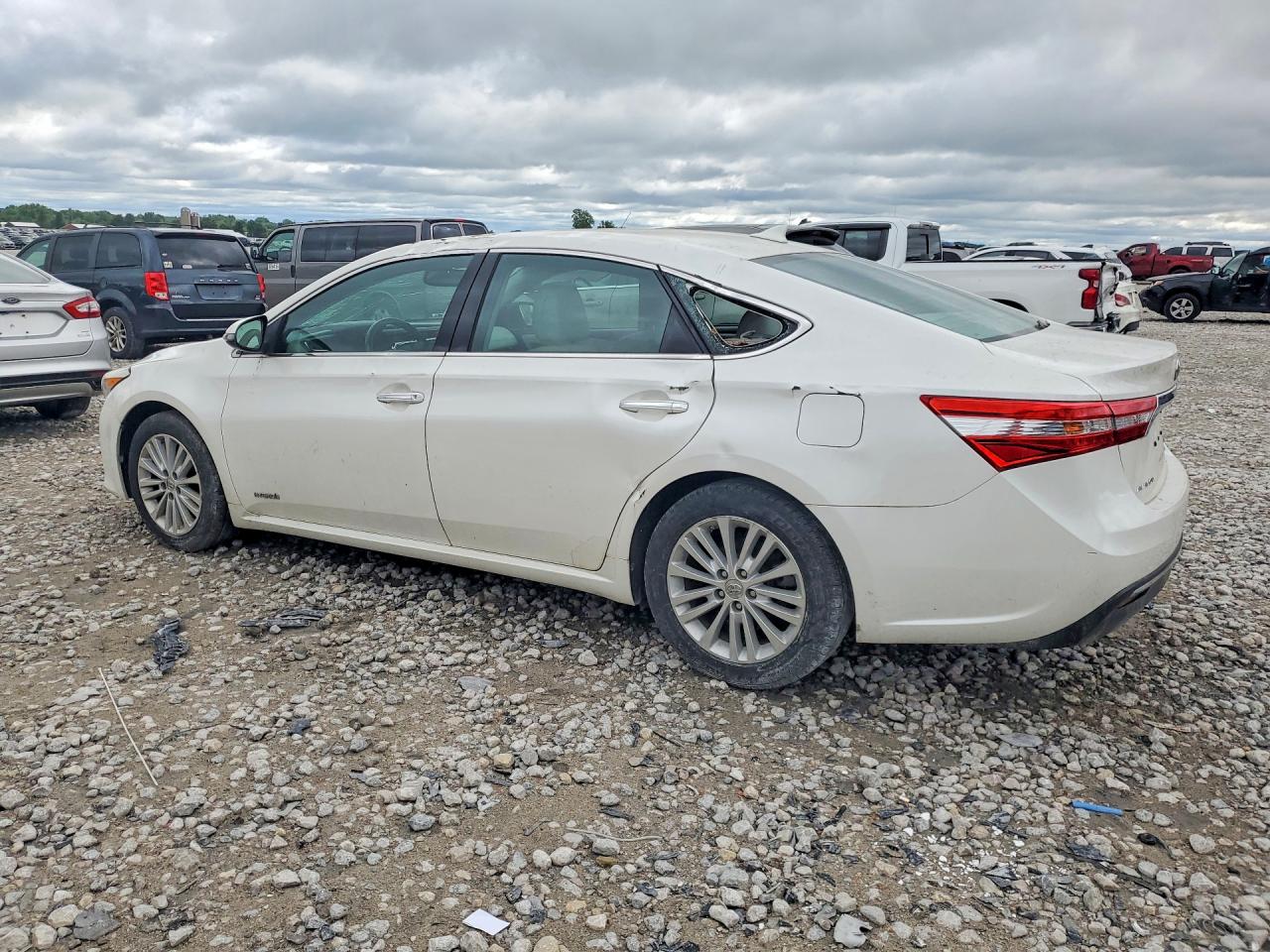 2014 Toyota Avalon Hybrid Limited Белый vin: 4T1BD1EB1EU023991