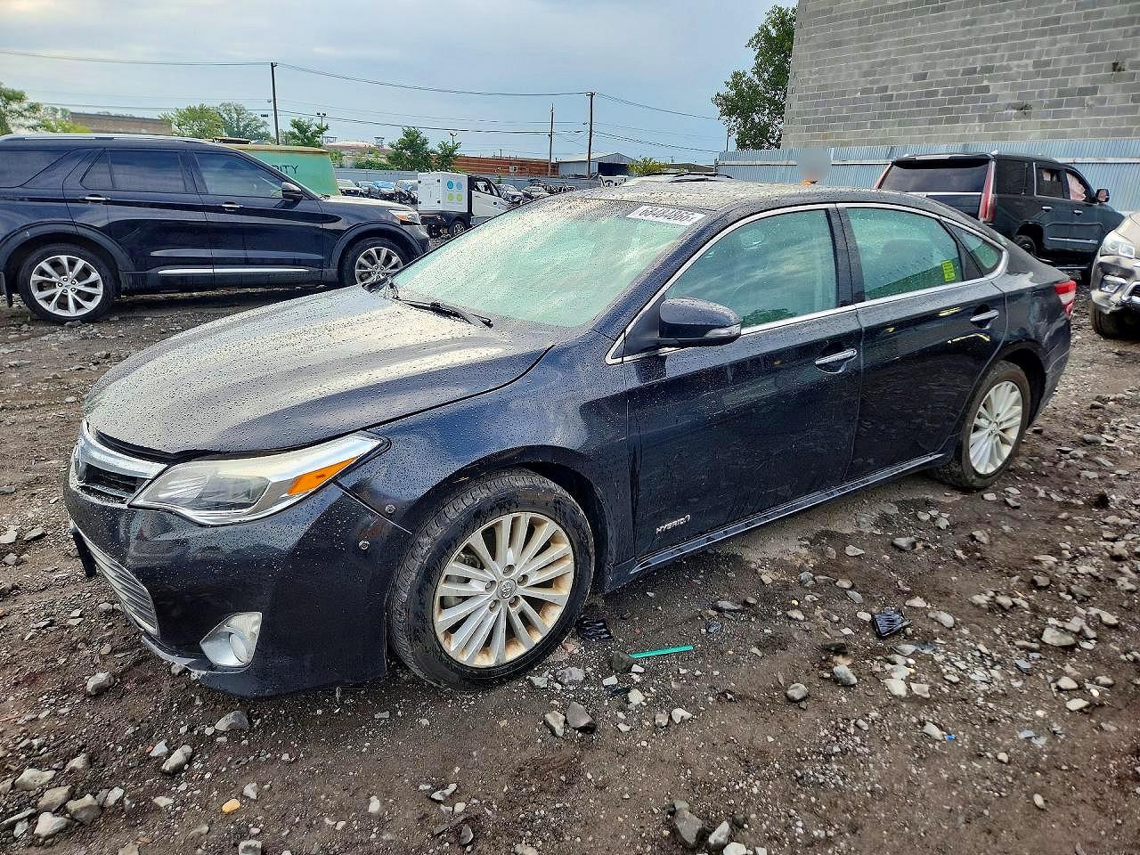 2014 Toyota Avalon Hybrid Xle Touring Черный vin: 4T1BD1EB1EU024381