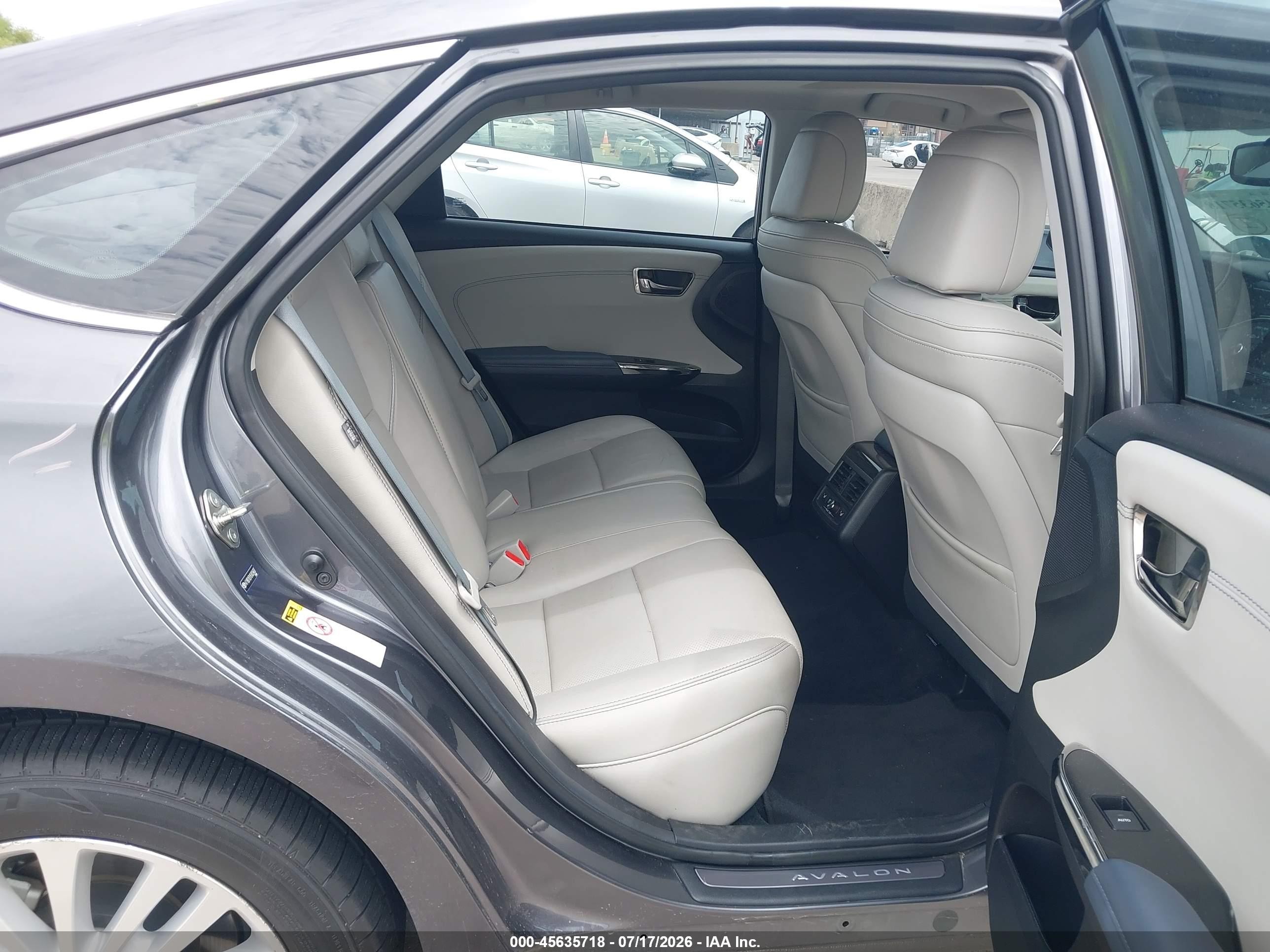 2014 Toyota Avalon Hybrid Limited Серый vin: 4T1BD1EB1EU024607