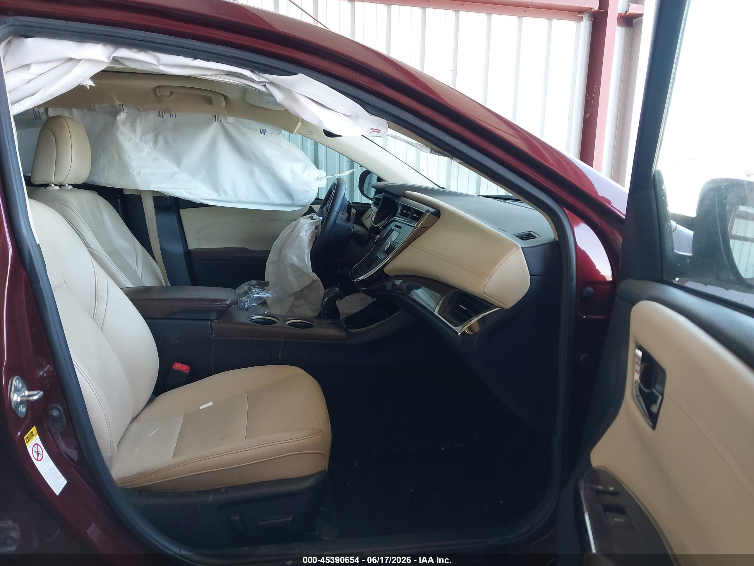 2014 Toyota Avalon Hybrid Xle Touring Burgundy vin: 4T1BD1EB1EU030634