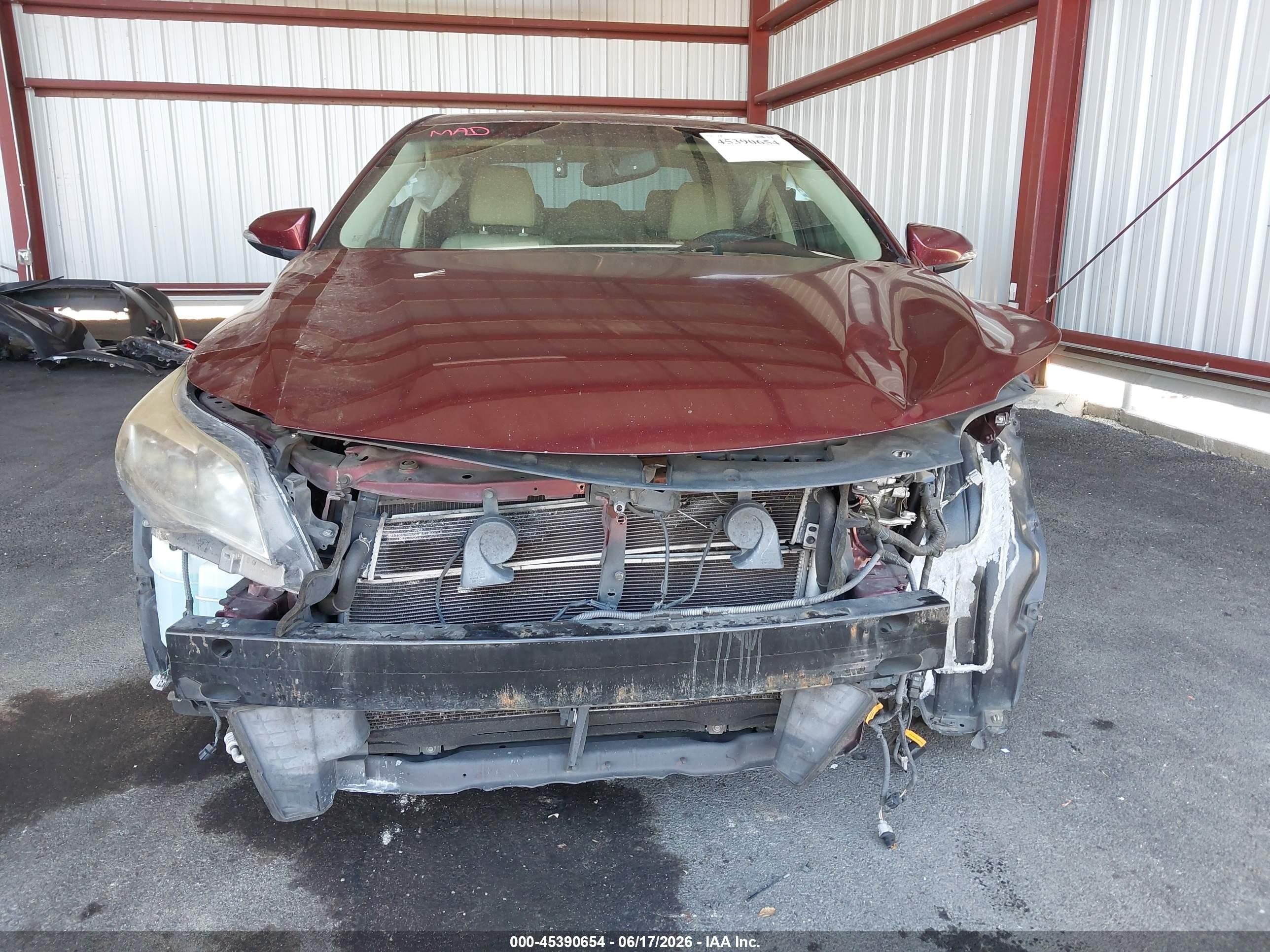 2014 Toyota Avalon Hybrid Xle Touring Burgundy vin: 4T1BD1EB1EU030634