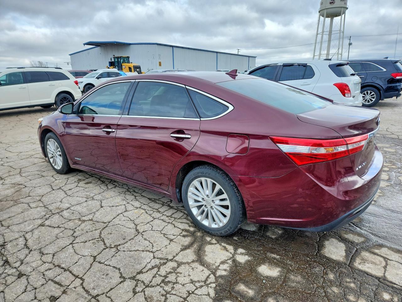 2014 Toyota Avalon Hybrid Limited Burgundy vin: 4T1BD1EB1EU034876