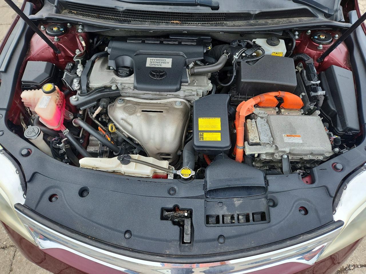 2014 Toyota Avalon Hybrid Limited Burgundy vin: 4T1BD1EB1EU034876