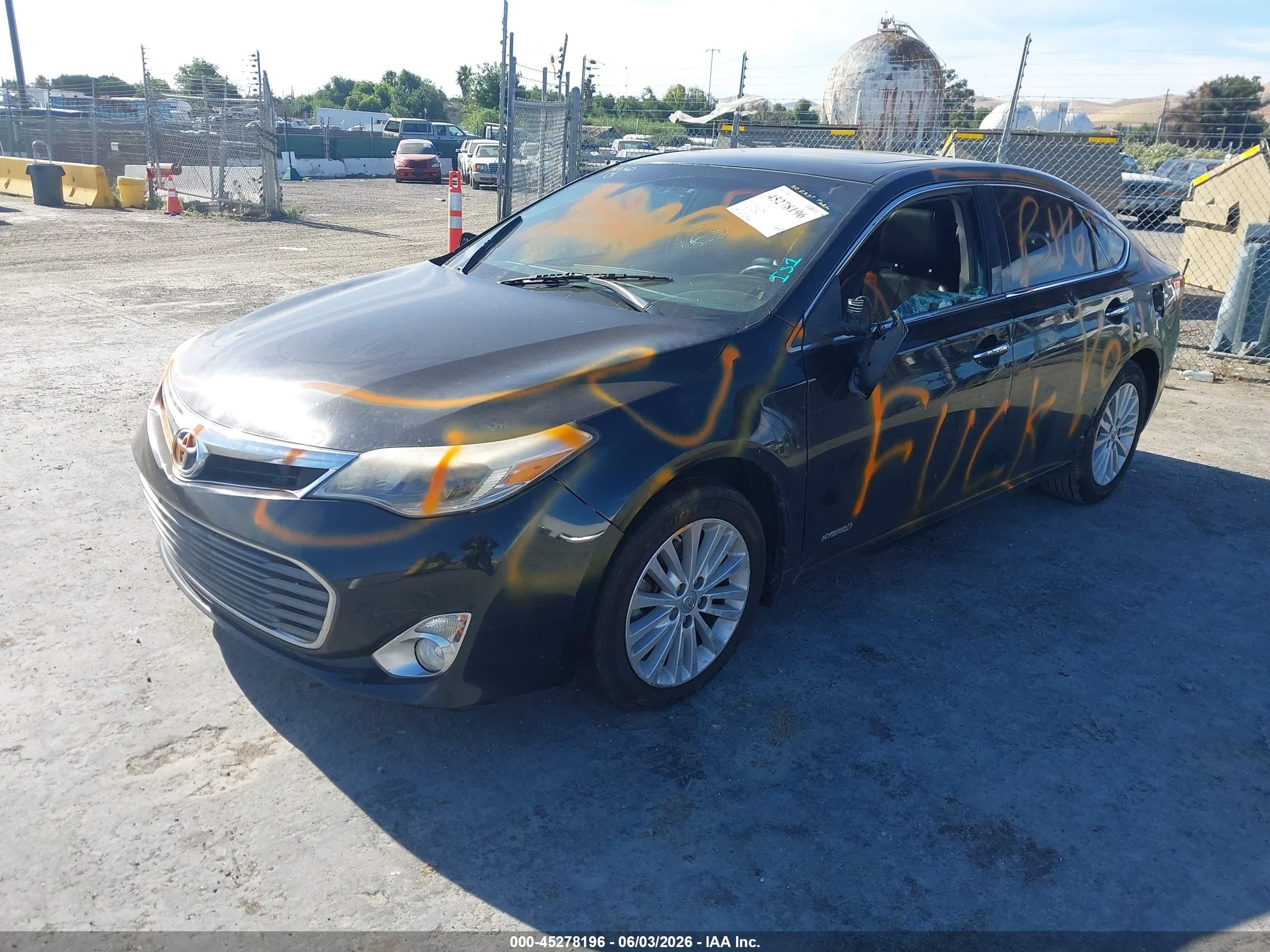 2015 Toyota Avalon Hybrid/prem/tour/ltd Black vin: 4T1BD1EB1FU038931