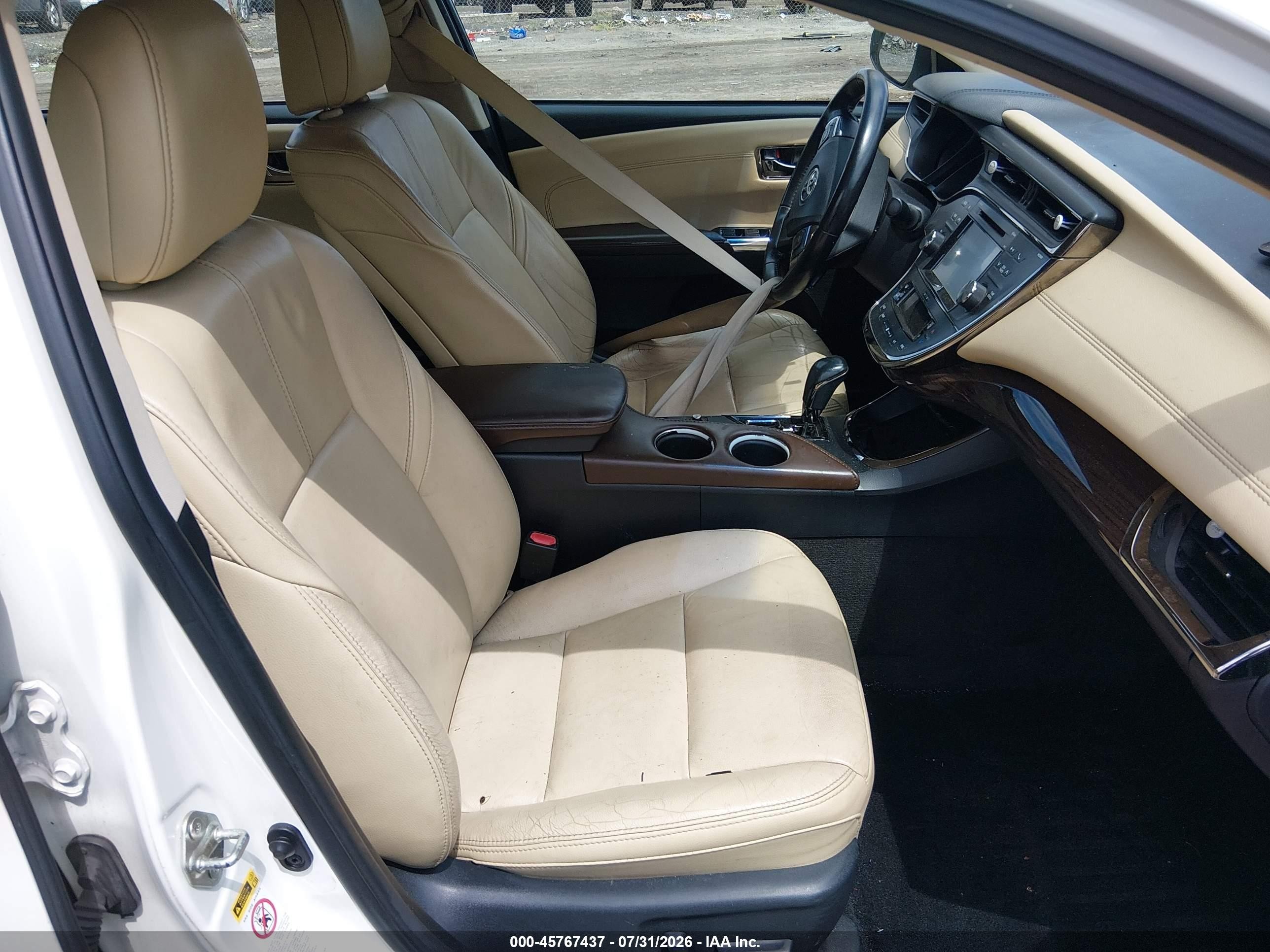 2015 Toyota Avalon Hybrid Xle Touring Белый vin: 4T1BD1EB1FU040680