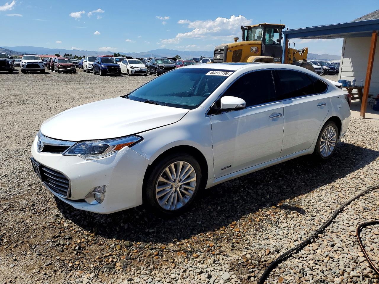 2015 Toyota Avalon Hybrid Limited White vin: 4T1BD1EB1FU043255
