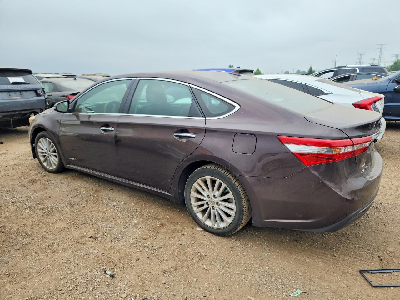 2013 Toyota Avalon Hybrid Limited Purple vin: 4T1BD1EB2DU001996