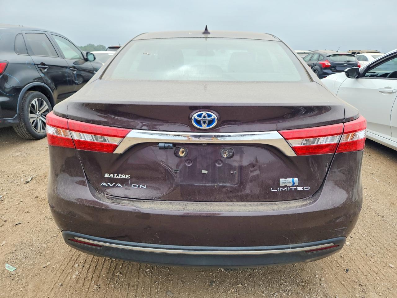 2013 Toyota Avalon Hybrid Limited Purple vin: 4T1BD1EB2DU001996