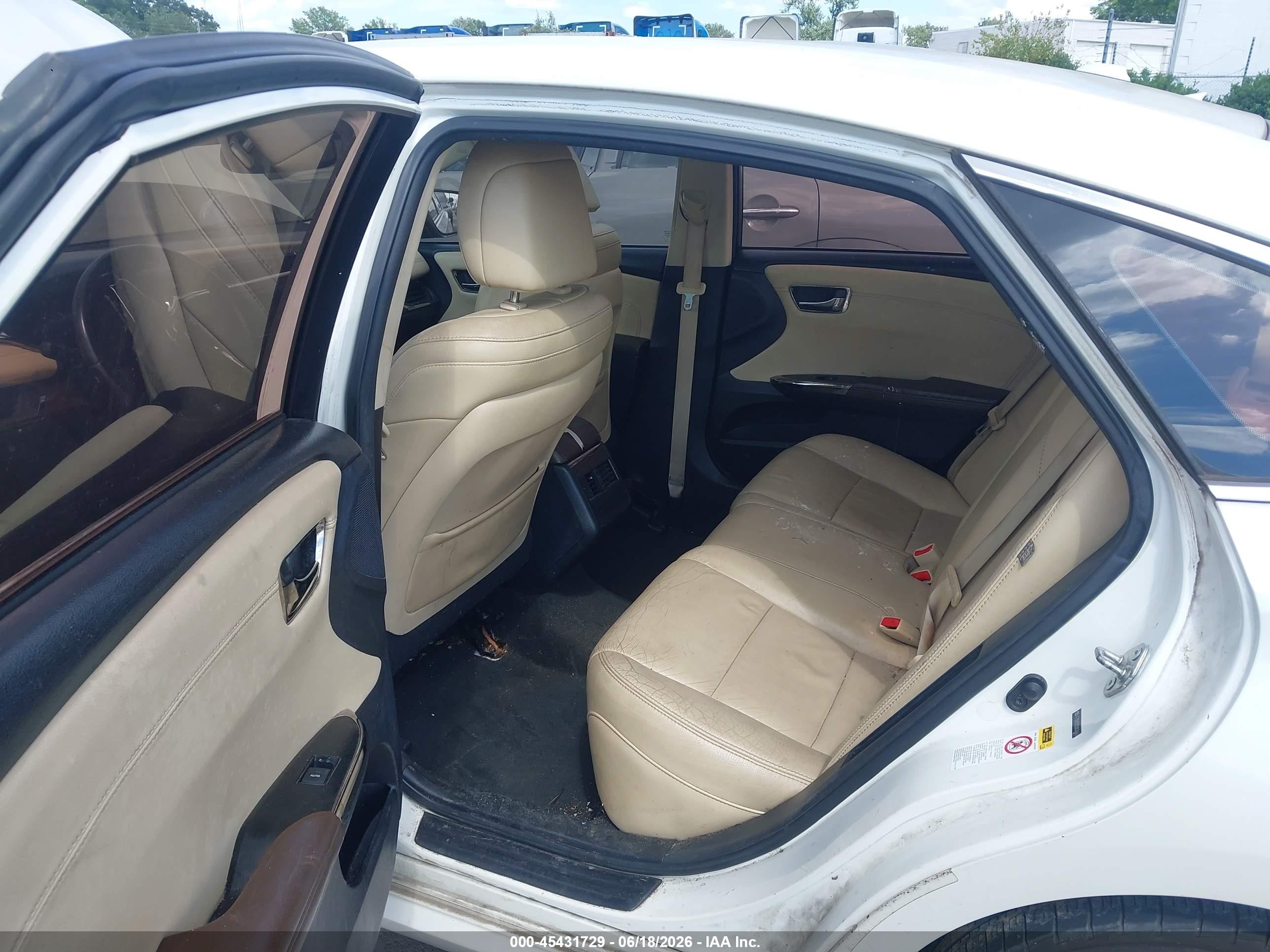 2013 Toyota Avalon Hybrid Xle Touring White vin: 4T1BD1EB2DU006647