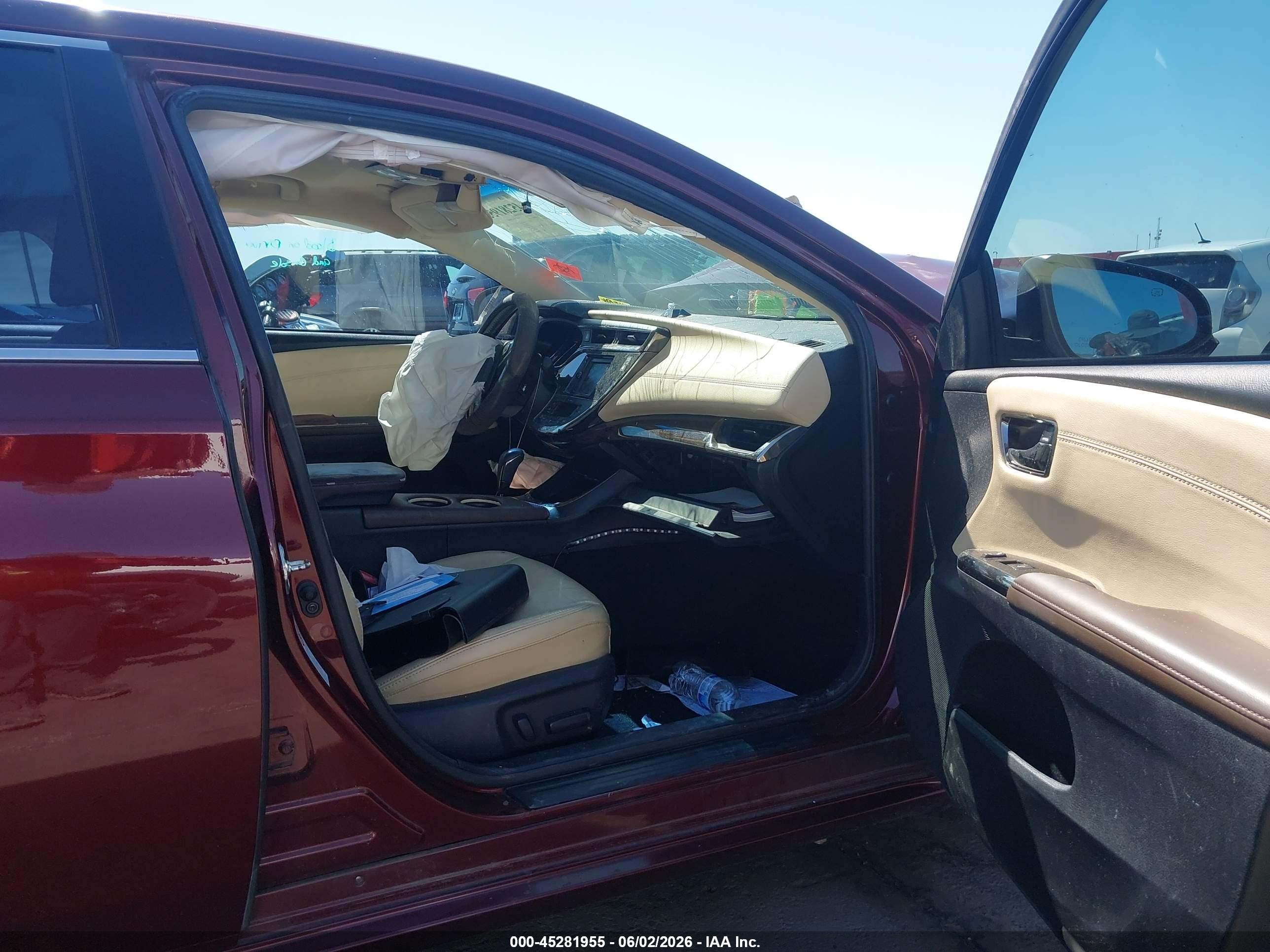 2013 Toyota Avalon Hybrid Xle Touring Maroon vin: 4T1BD1EB2DU009998