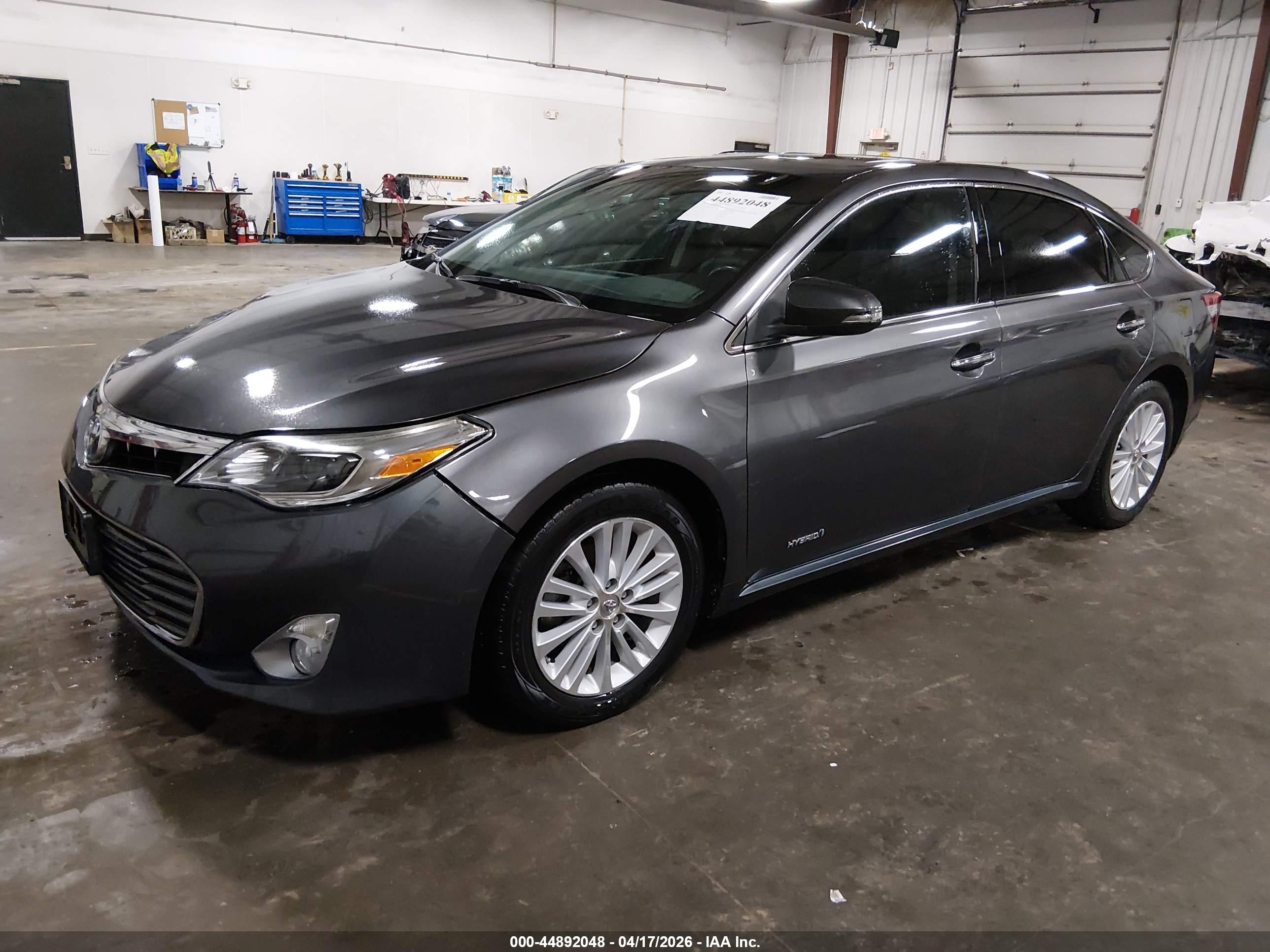 2013 Toyota Avalon Hybrid Xle Touring Gray vin: 4T1BD1EB2DU012061
