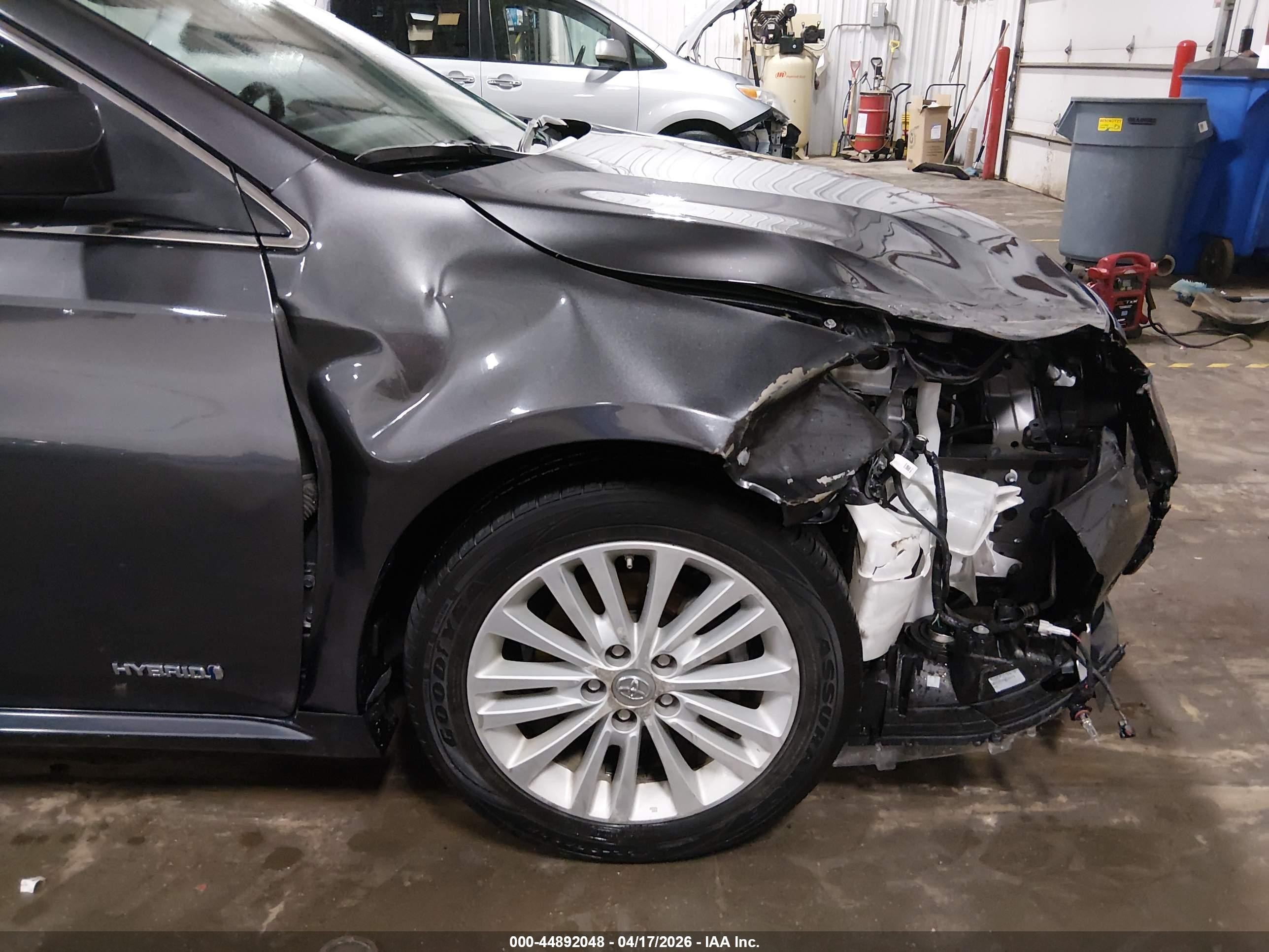 2013 Toyota Avalon Hybrid Xle Touring Gray vin: 4T1BD1EB2DU012061