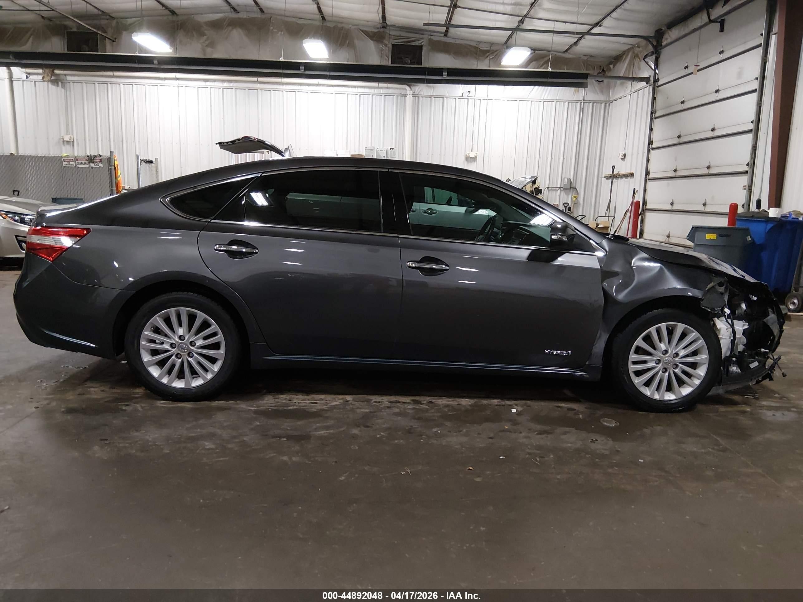2013 Toyota Avalon Hybrid Xle Touring Gray vin: 4T1BD1EB2DU012061