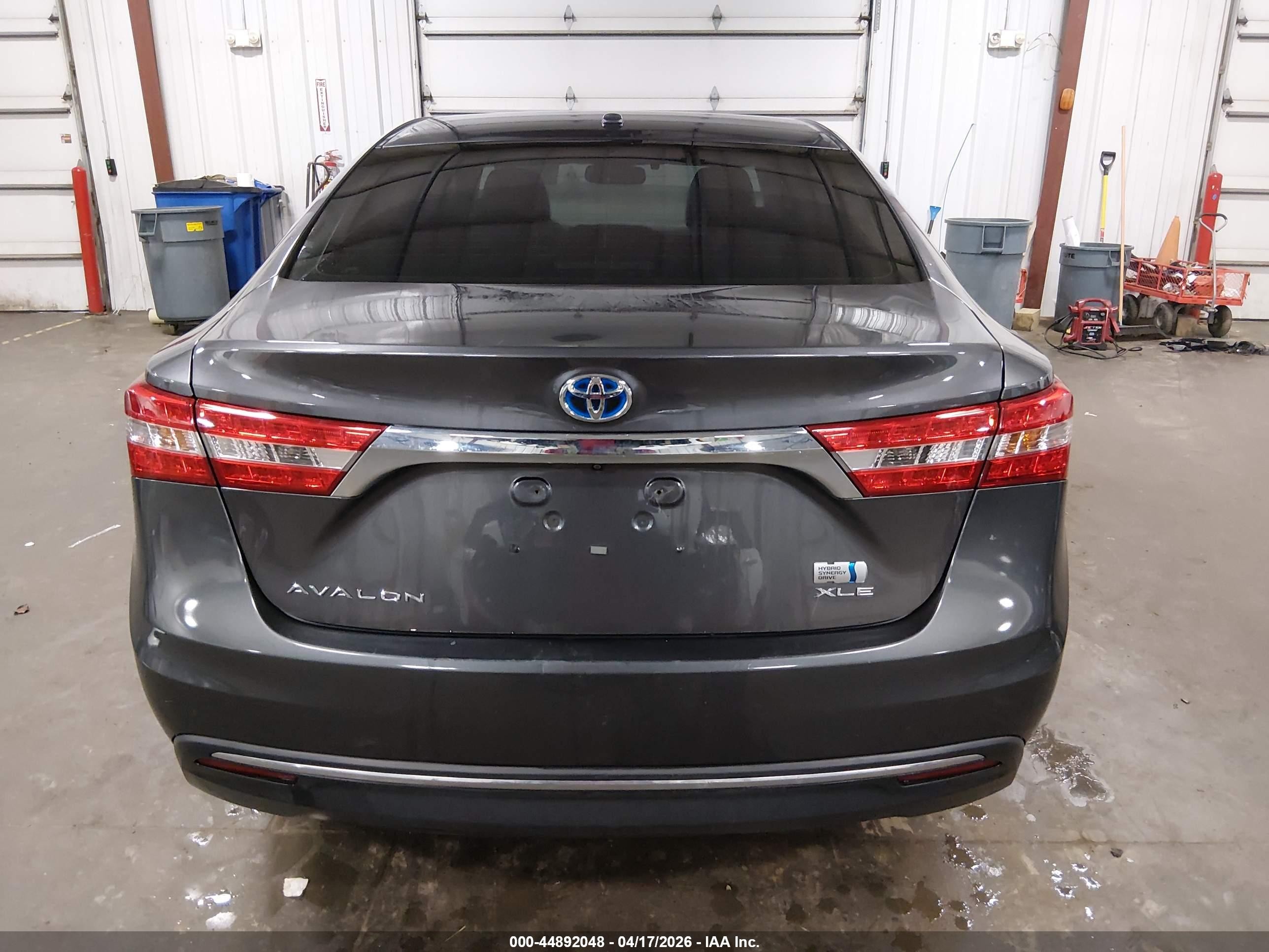 2013 Toyota Avalon Hybrid Xle Touring Gray vin: 4T1BD1EB2DU012061