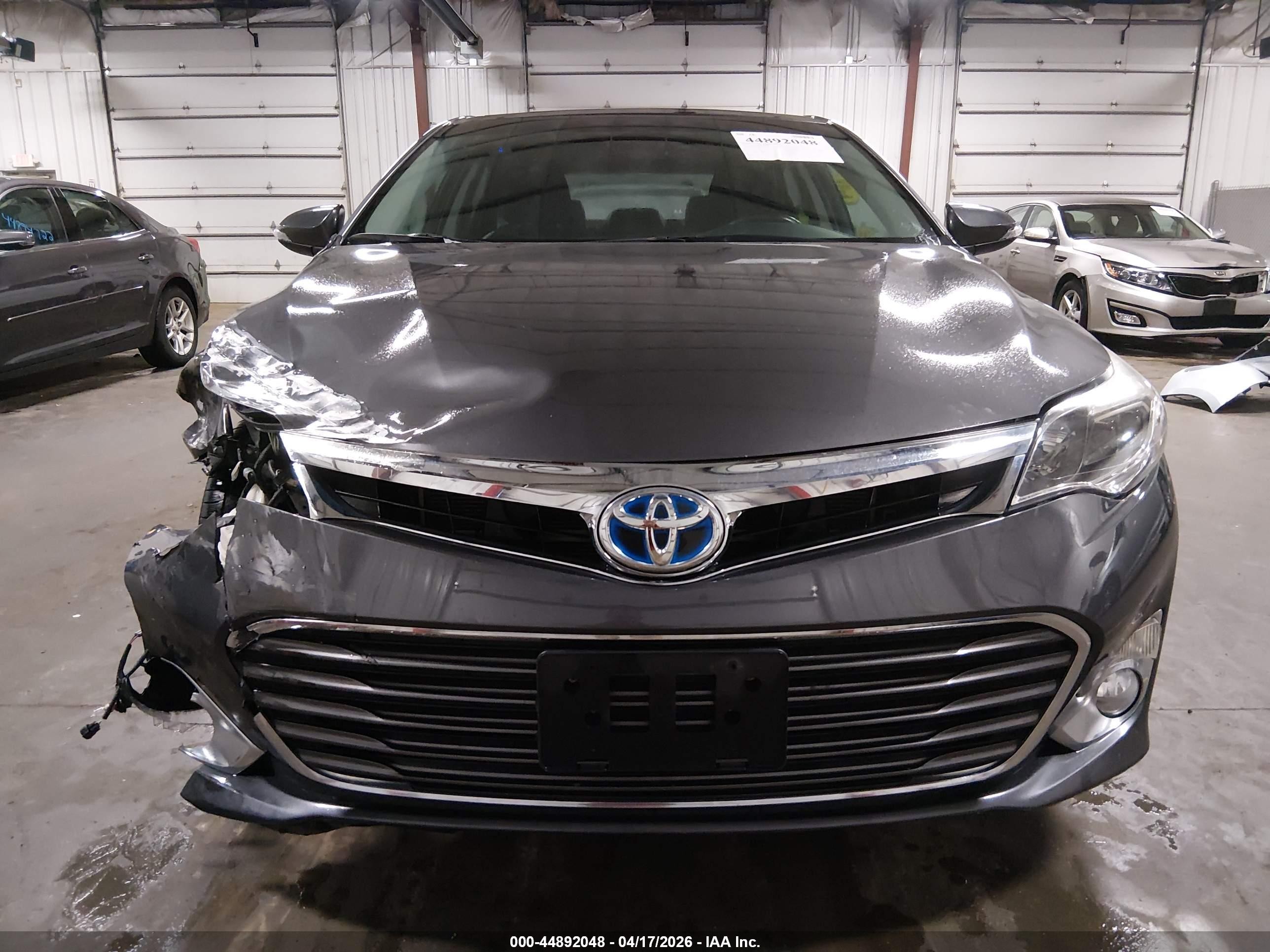 2013 Toyota Avalon Hybrid Xle Touring Gray vin: 4T1BD1EB2DU012061