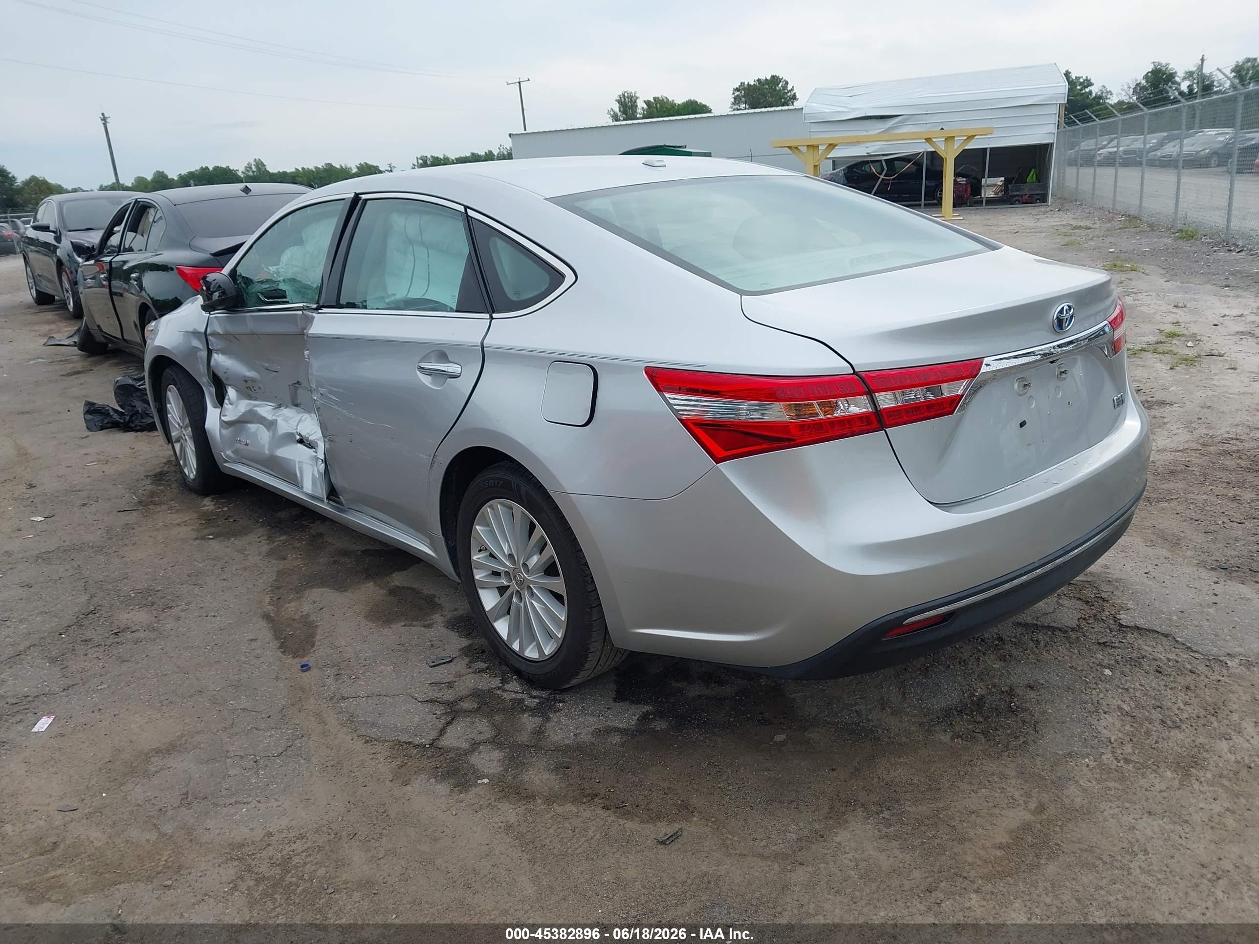 2013 Toyota Avalon Hybrid Xle Touring Серебряный vin: 4T1BD1EB2DU017454