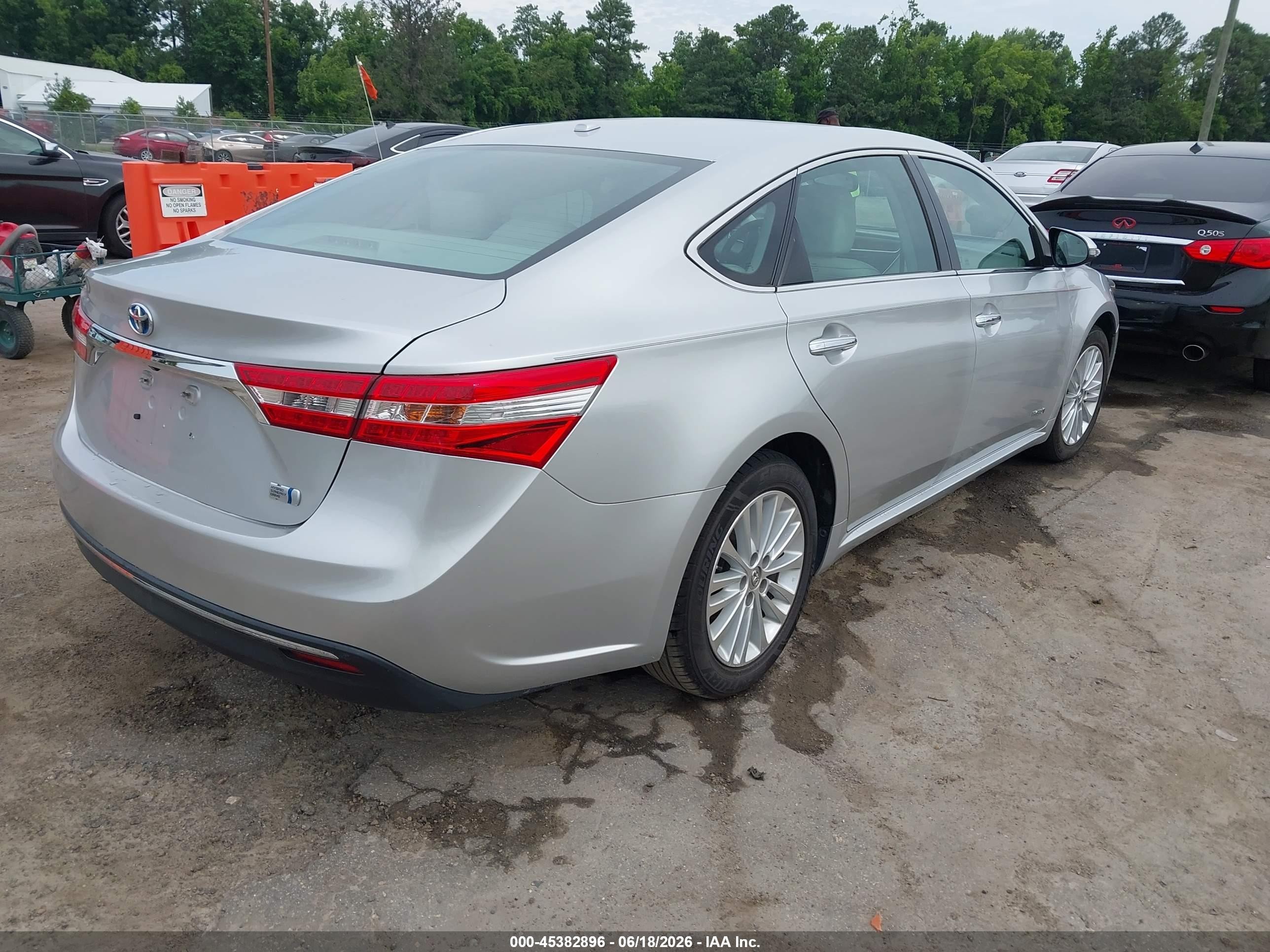 2013 Toyota Avalon Hybrid Xle Touring Серебряный vin: 4T1BD1EB2DU017454