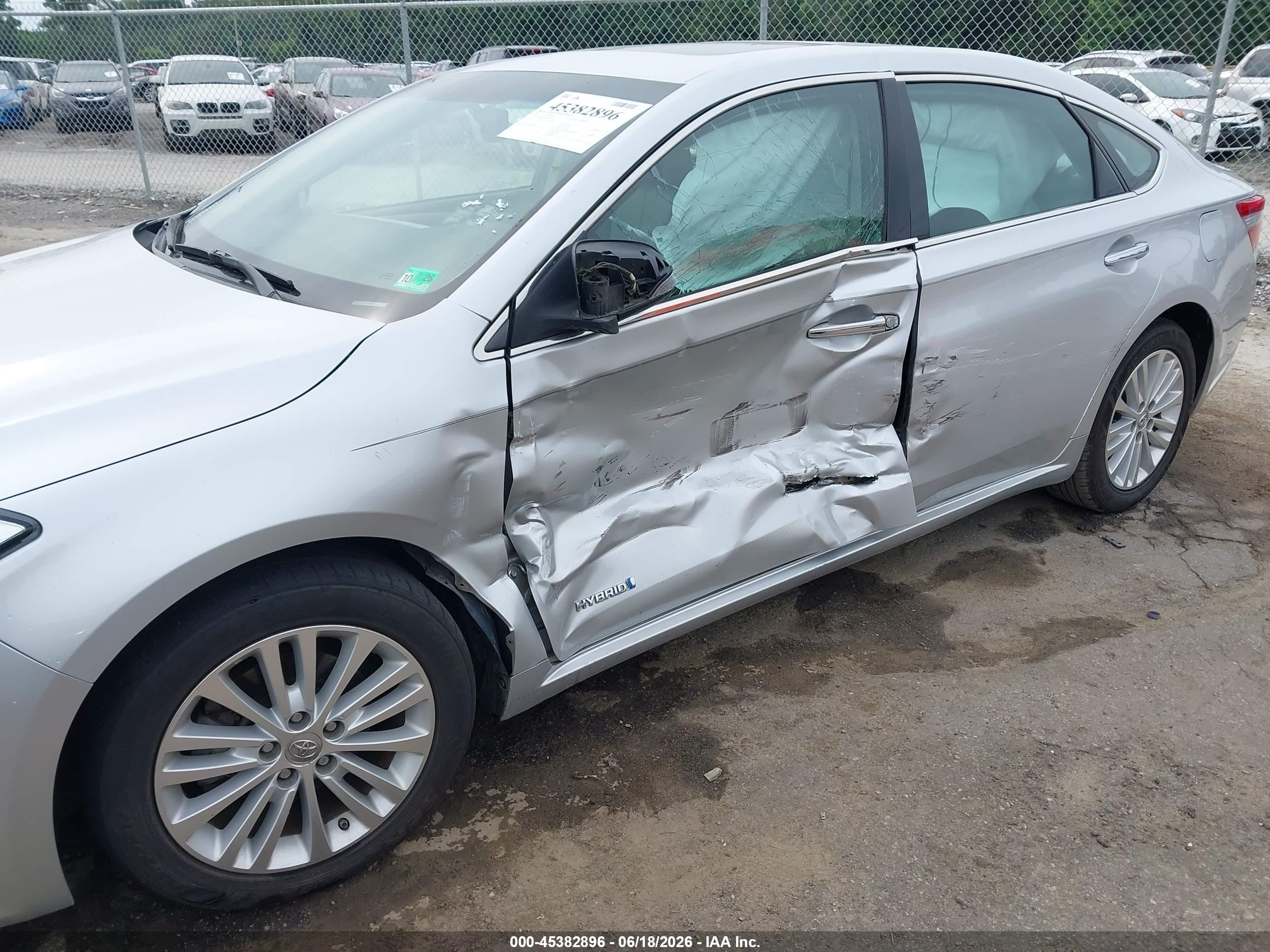 2013 Toyota Avalon Hybrid Xle Touring Серебряный vin: 4T1BD1EB2DU017454