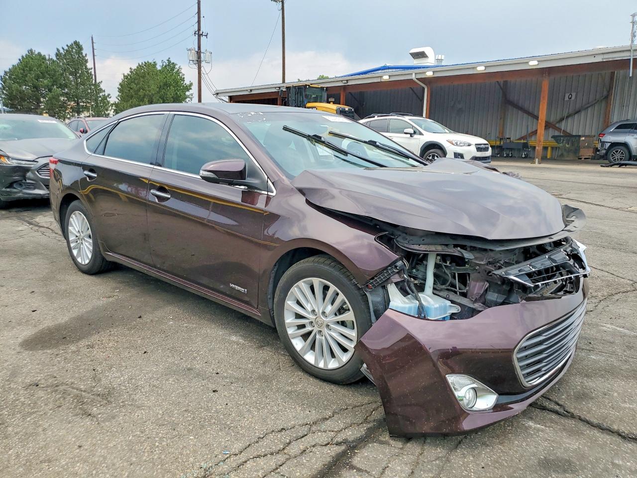 2013 Toyota Avalon Hybrid Limited Maroon vin: 4T1BD1EB2DU018698