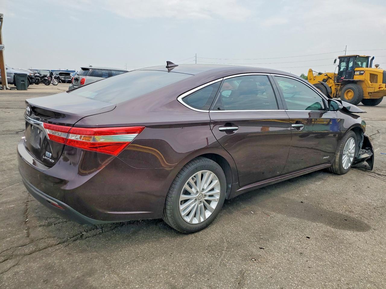 2013 Toyota Avalon Hybrid Limited Maroon vin: 4T1BD1EB2DU018698