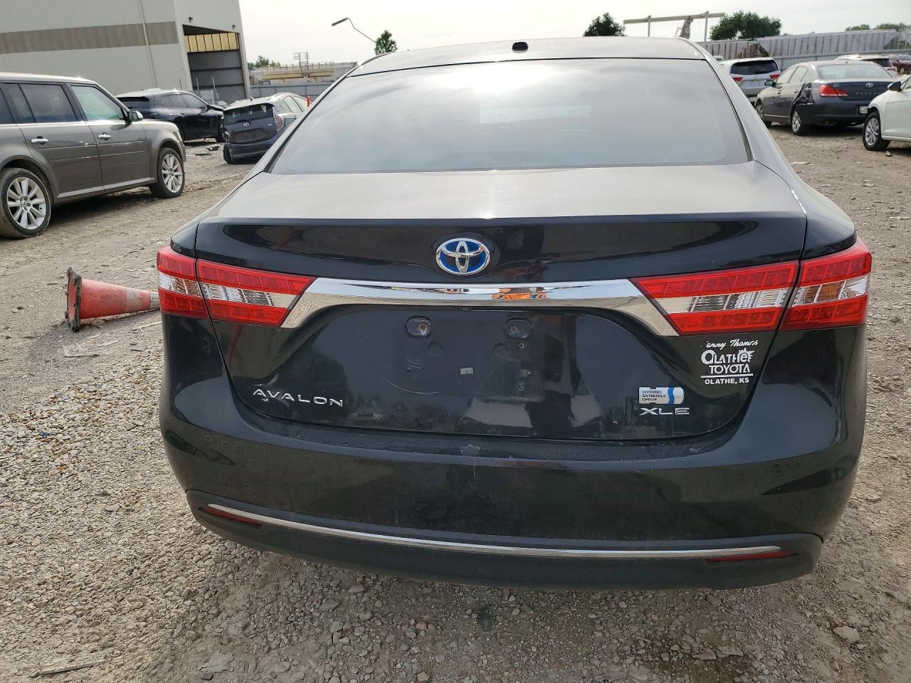 2014 Toyota Avalon Hybrid Xle Touring Black vin: 4T1BD1EB2EU018895