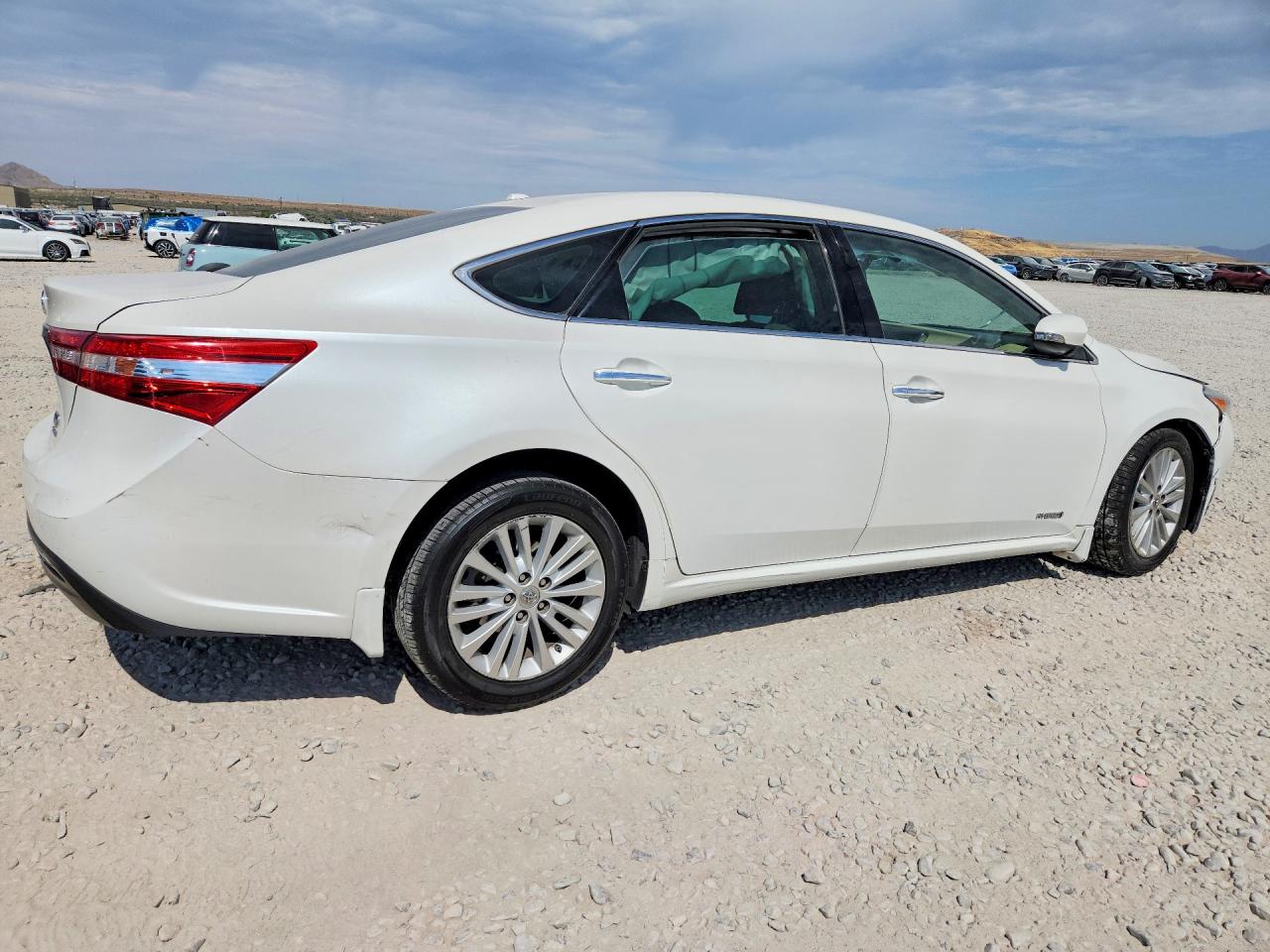 2014 Toyota Avalon Hybrid Xle Premium White vin: 4T1BD1EB2EU018931