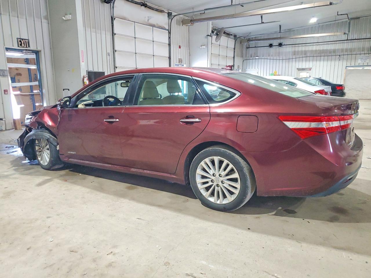 2014 Toyota Avalon Hybrid Limited Burgundy vin: 4T1BD1EB2EU024924