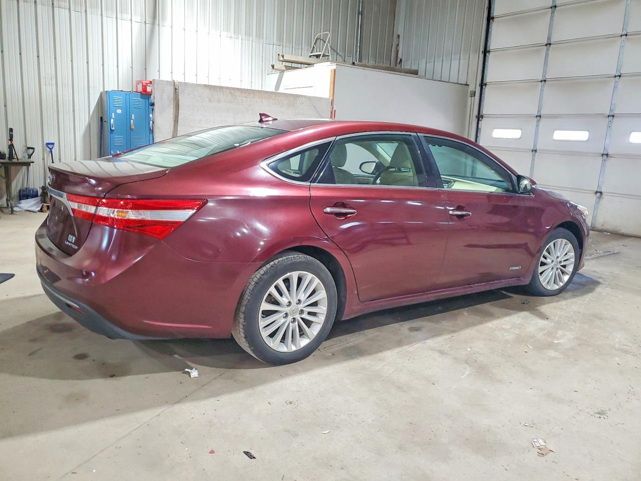 2014 Toyota Avalon Hybrid Limited Burgundy vin: 4T1BD1EB2EU024924