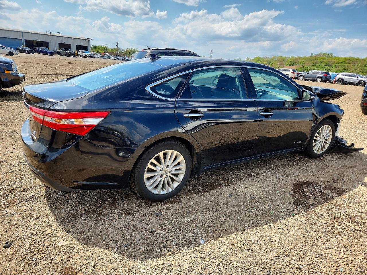 2014 Toyota Avalon Hybrid Limited Black vin: 4T1BD1EB2EU026611