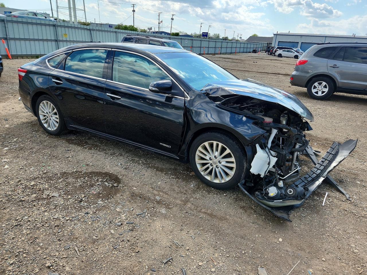 2014 Toyota Avalon Hybrid Limited Black vin: 4T1BD1EB2EU026611
