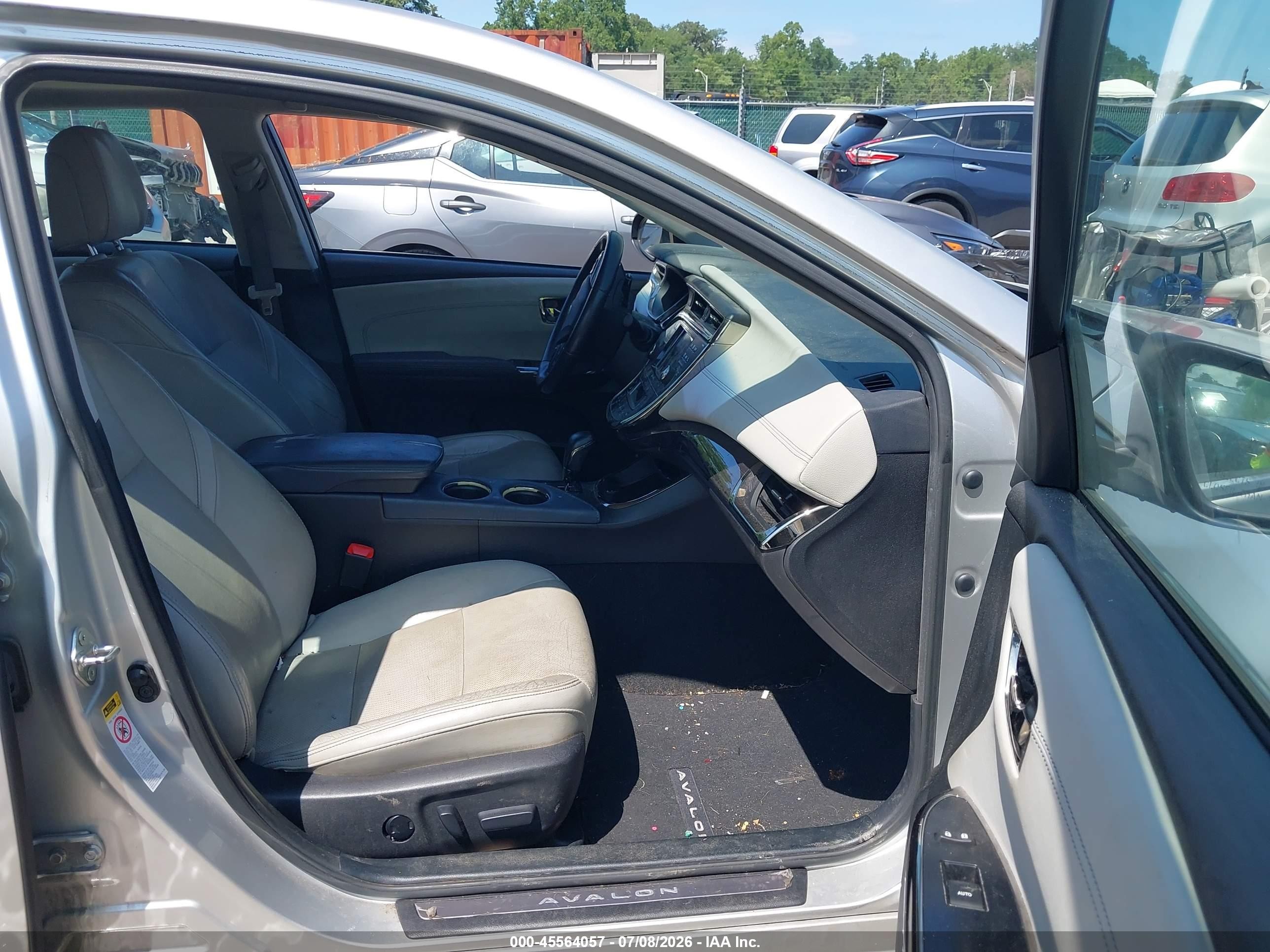 2014 Toyota Avalon Hybrid Limited Silver vin: 4T1BD1EB2EU030030