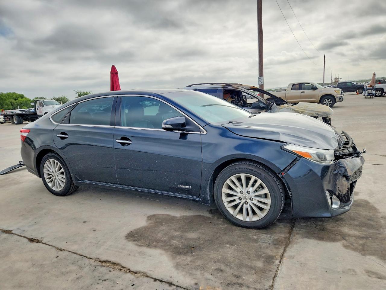 2015 Toyota Avalon Hybrid Limited Blue vin: 4T1BD1EB2FU039036