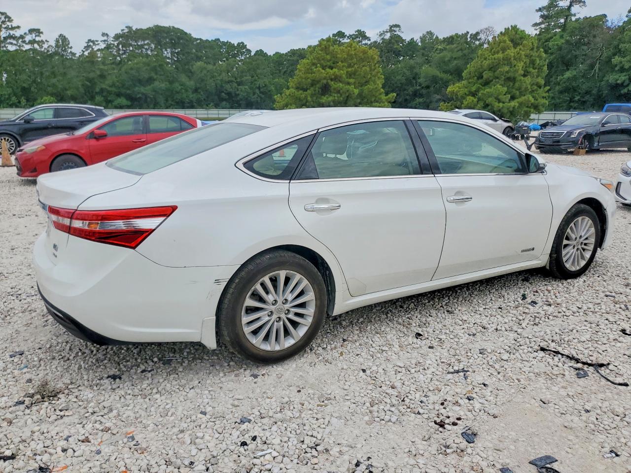 2015 Toyota Avalon Hybrid Xle Touring White vin: 4T1BD1EB2FU039201