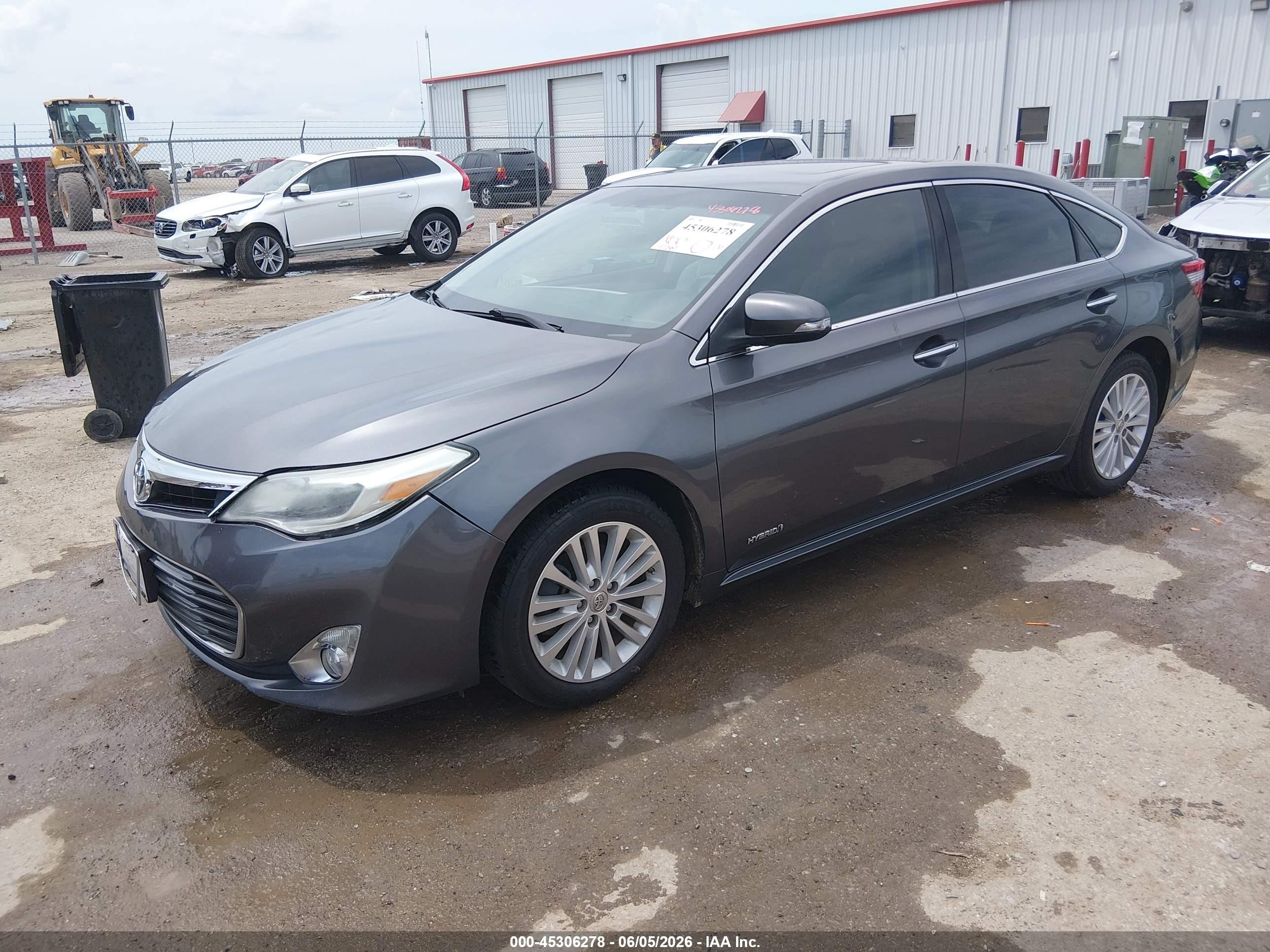 2015 Toyota Avalon Hybrid Xle Touring Gray vin: 4T1BD1EB2FU041370