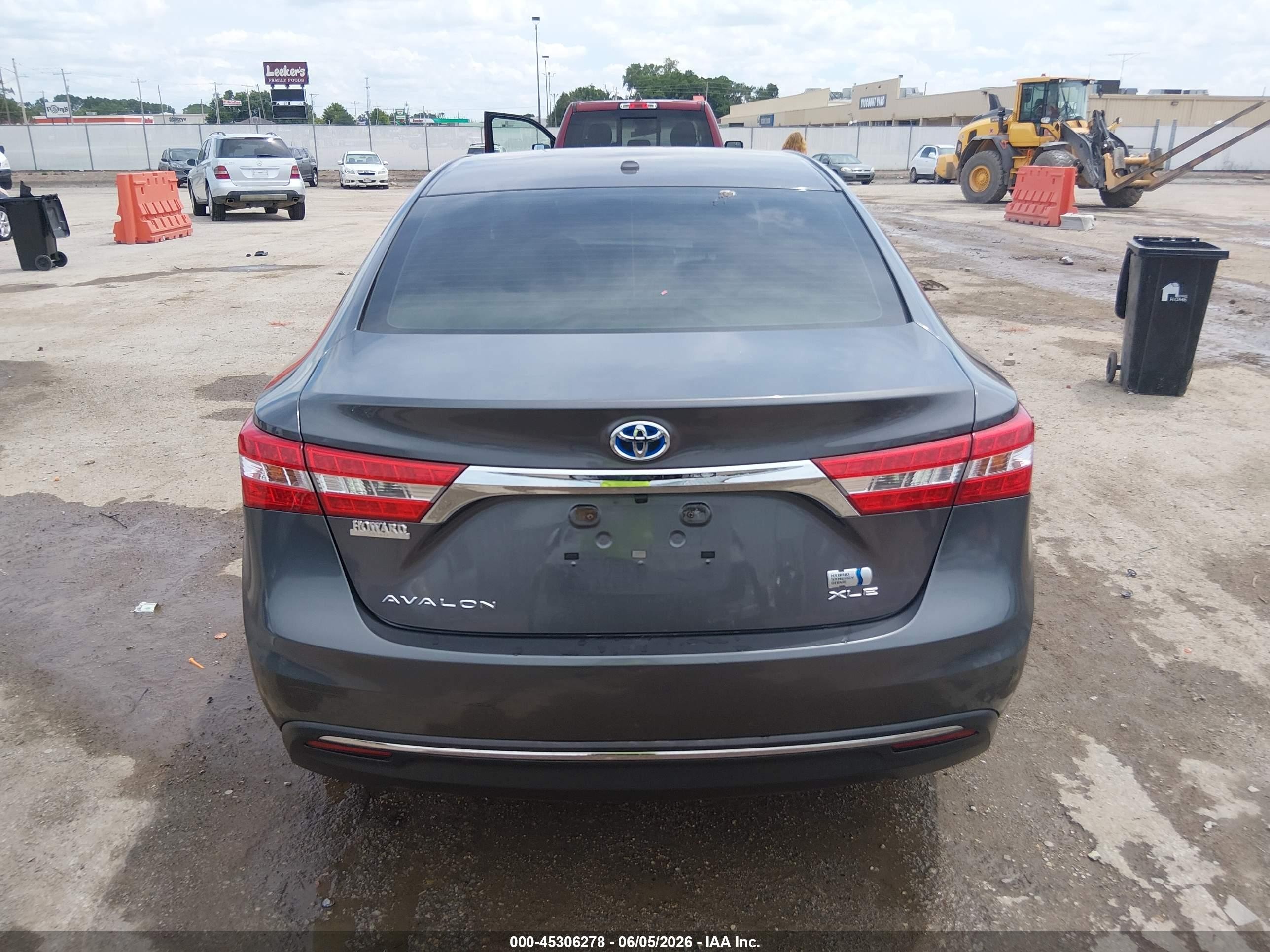 2015 Toyota Avalon Hybrid Xle Touring Gray vin: 4T1BD1EB2FU041370