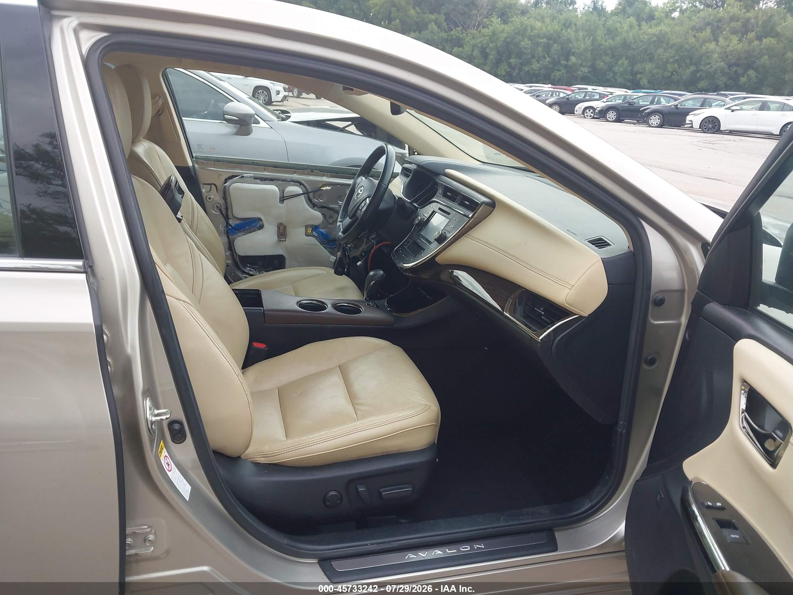 2015 Toyota Avalon Hybrid Limited Champagne vin: 4T1BD1EB2FU045211