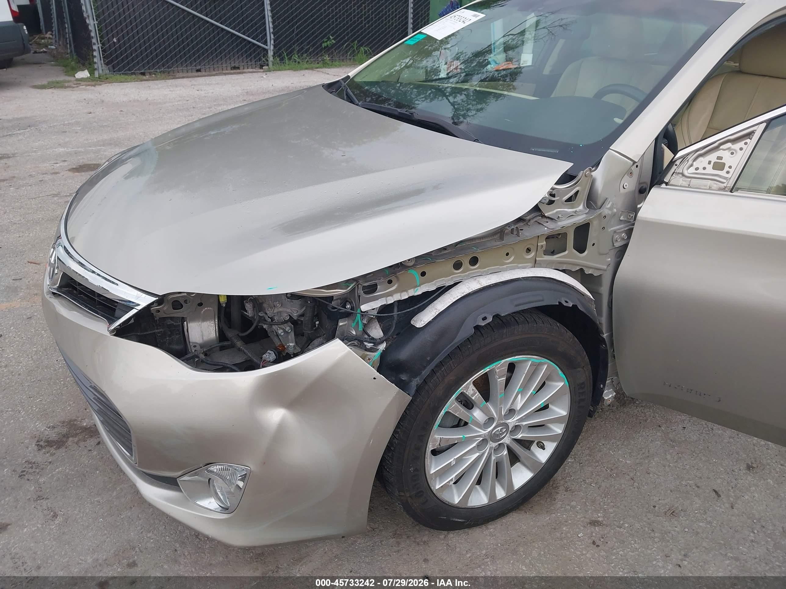 2015 Toyota Avalon Hybrid Limited Champagne vin: 4T1BD1EB2FU045211