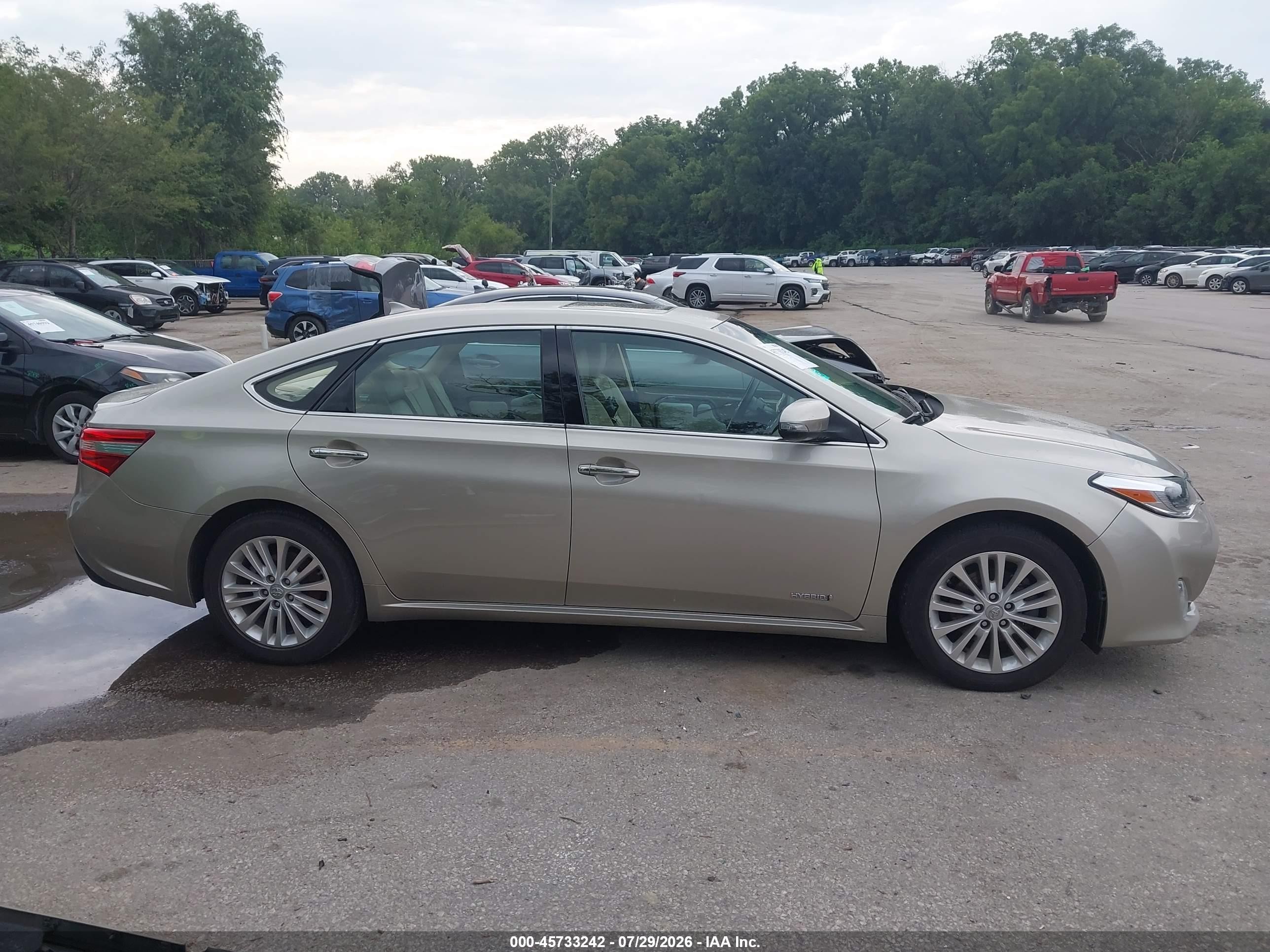 2015 Toyota Avalon Hybrid Limited Champagne vin: 4T1BD1EB2FU045211